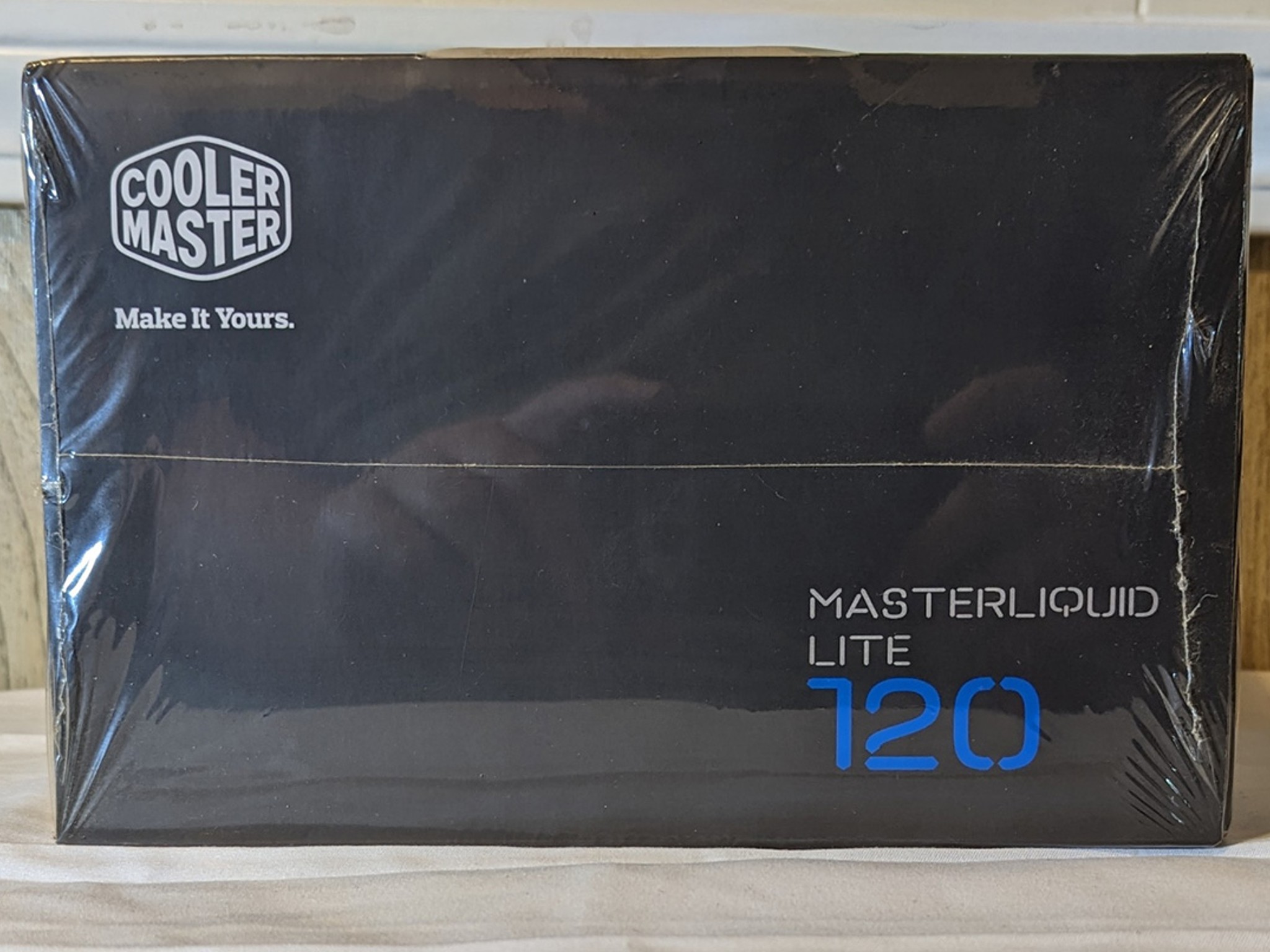 NIB - Cooler Master MasterLiquid Lite 120 AIO CPU cooler + an added CM Sickleflow 120mm PWM ARGB Fan