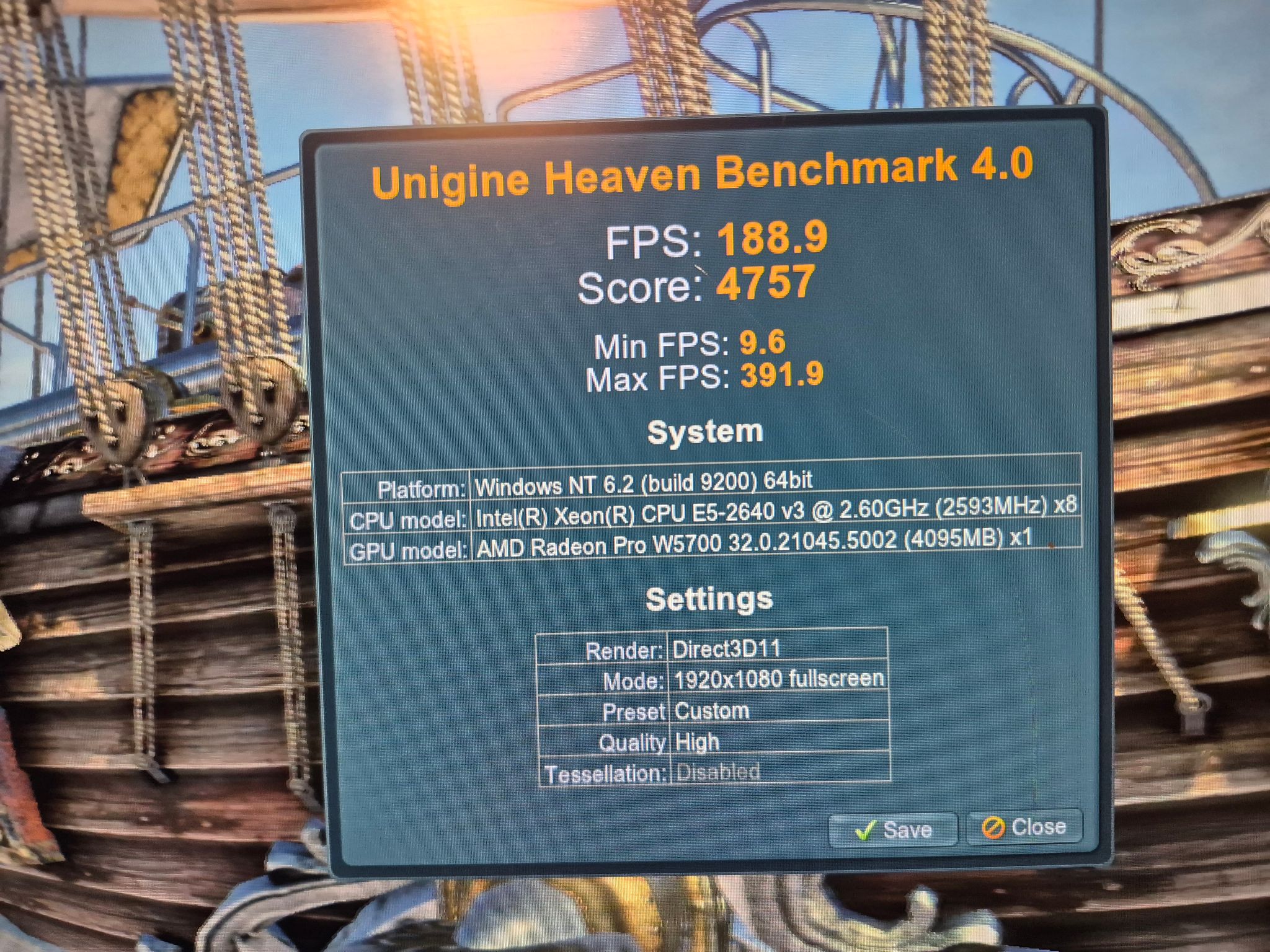 Xeon 8 Core, 16GB DDR4, 8GB AMD, 512GB SSD, Win11