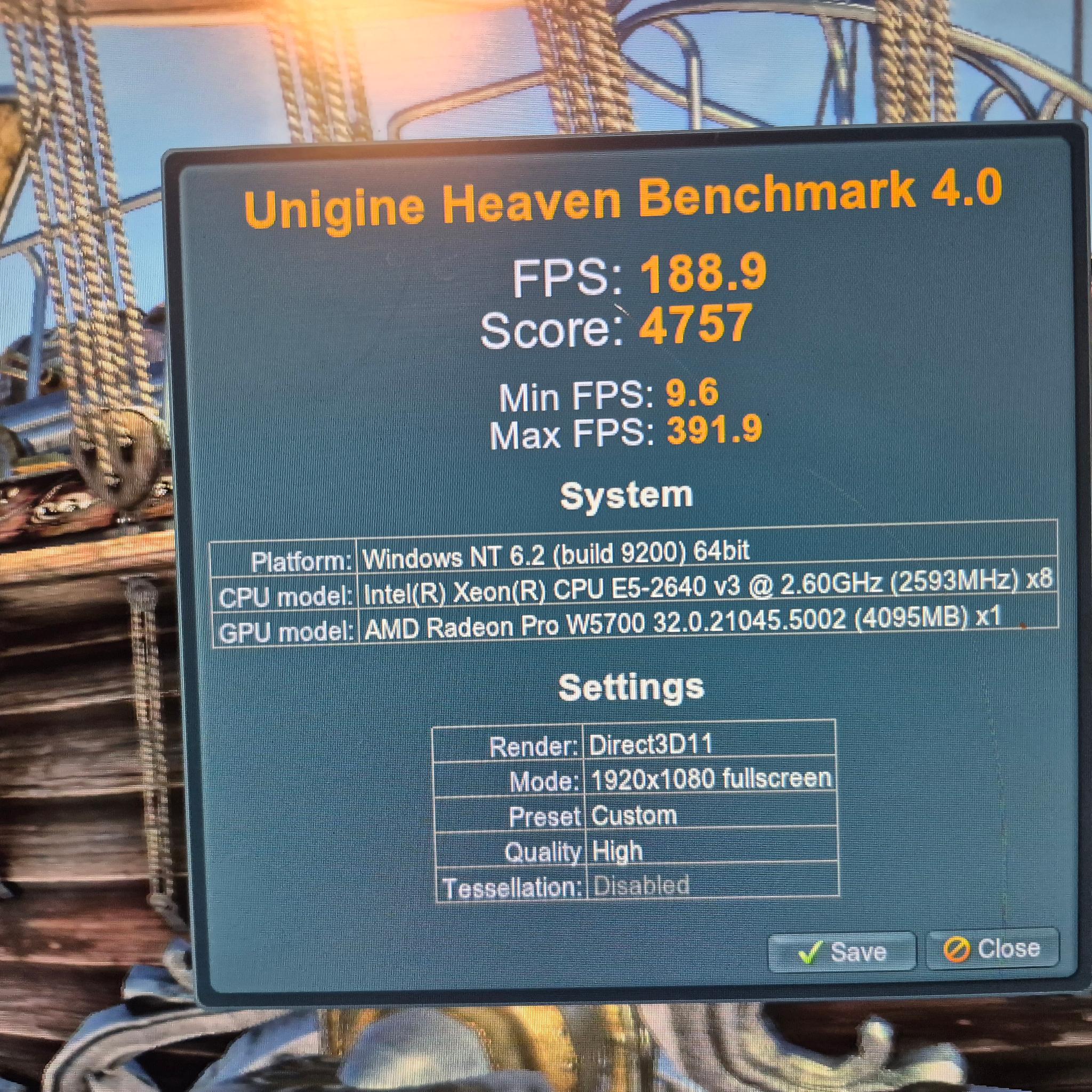 Xeon 8 Core, 16GB DDR4, 8GB AMD, 512GB SSD, Win11