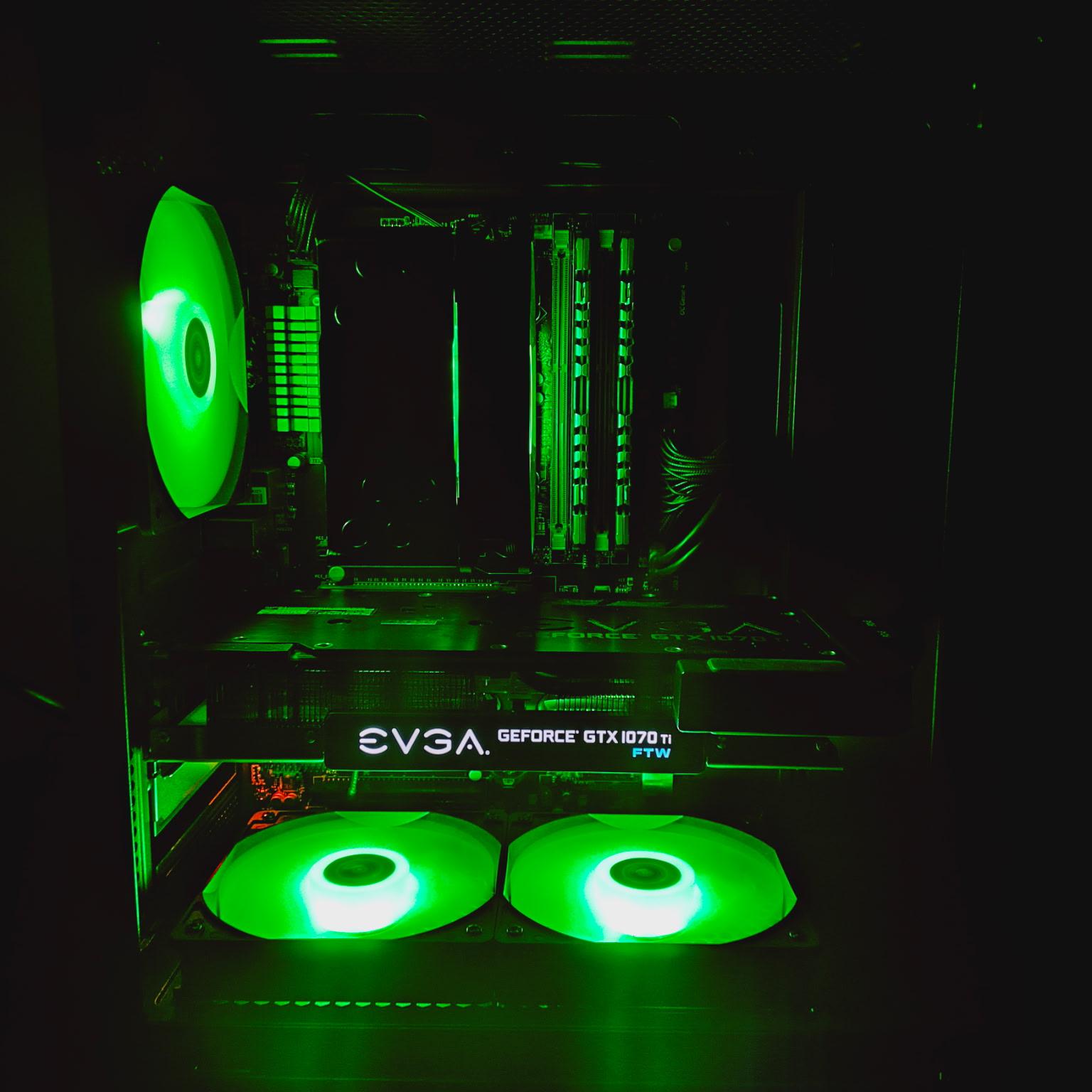 ⚡️ 1080p 4.0GHz BEAST Ready to Game PC – GTX 1070 Ti | 16GB RAM | ARGB | FAST BOOT ⚡️