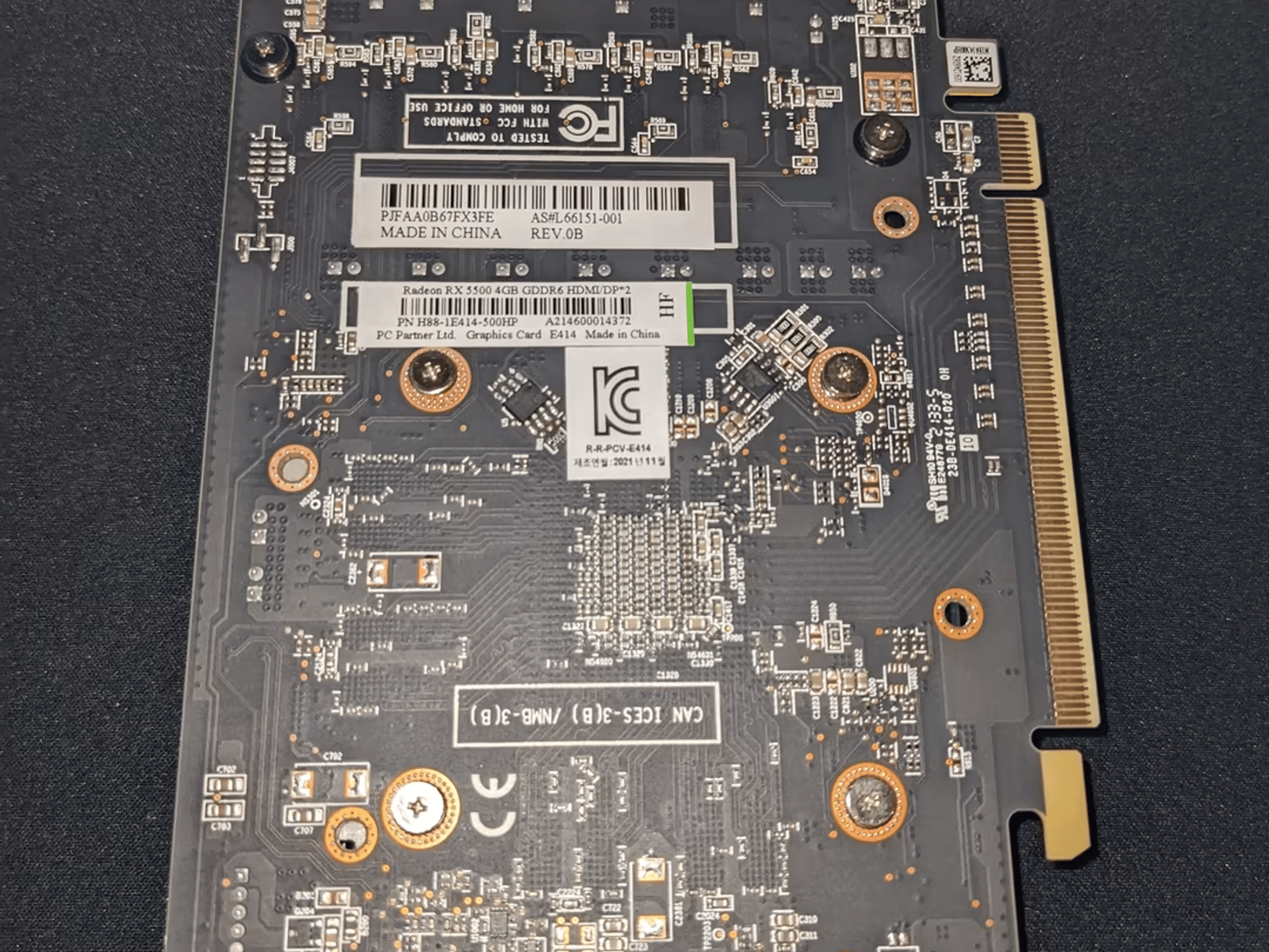HP AMD Radeon RX 5500 4GB GPU