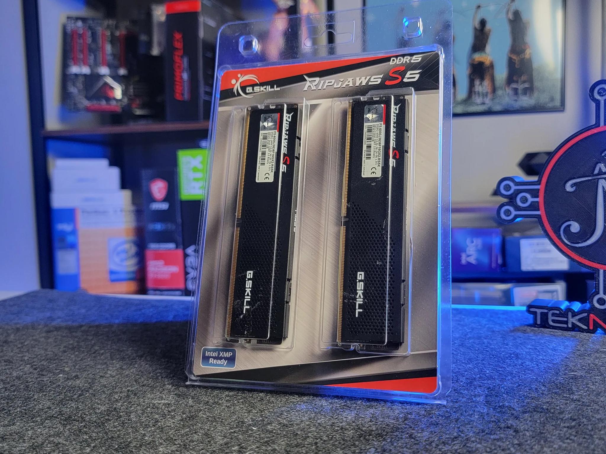 G.Skill Ripjaws S5 32GB (2x16GB) DDR5-6000 XMP 3.0