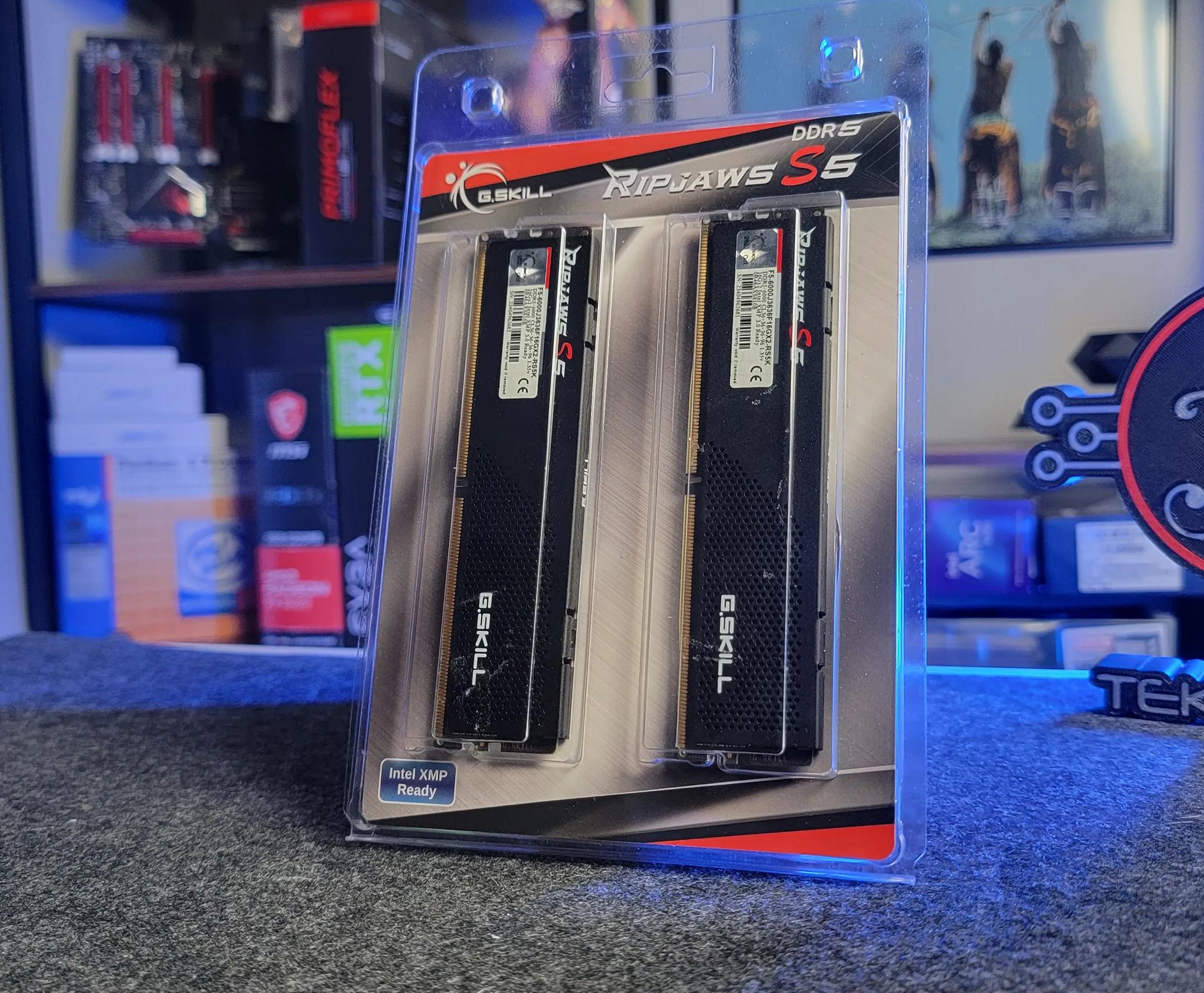 G.Skill Ripjaws S5 32GB (2x16GB) DDR5-6000 XMP 3.0
