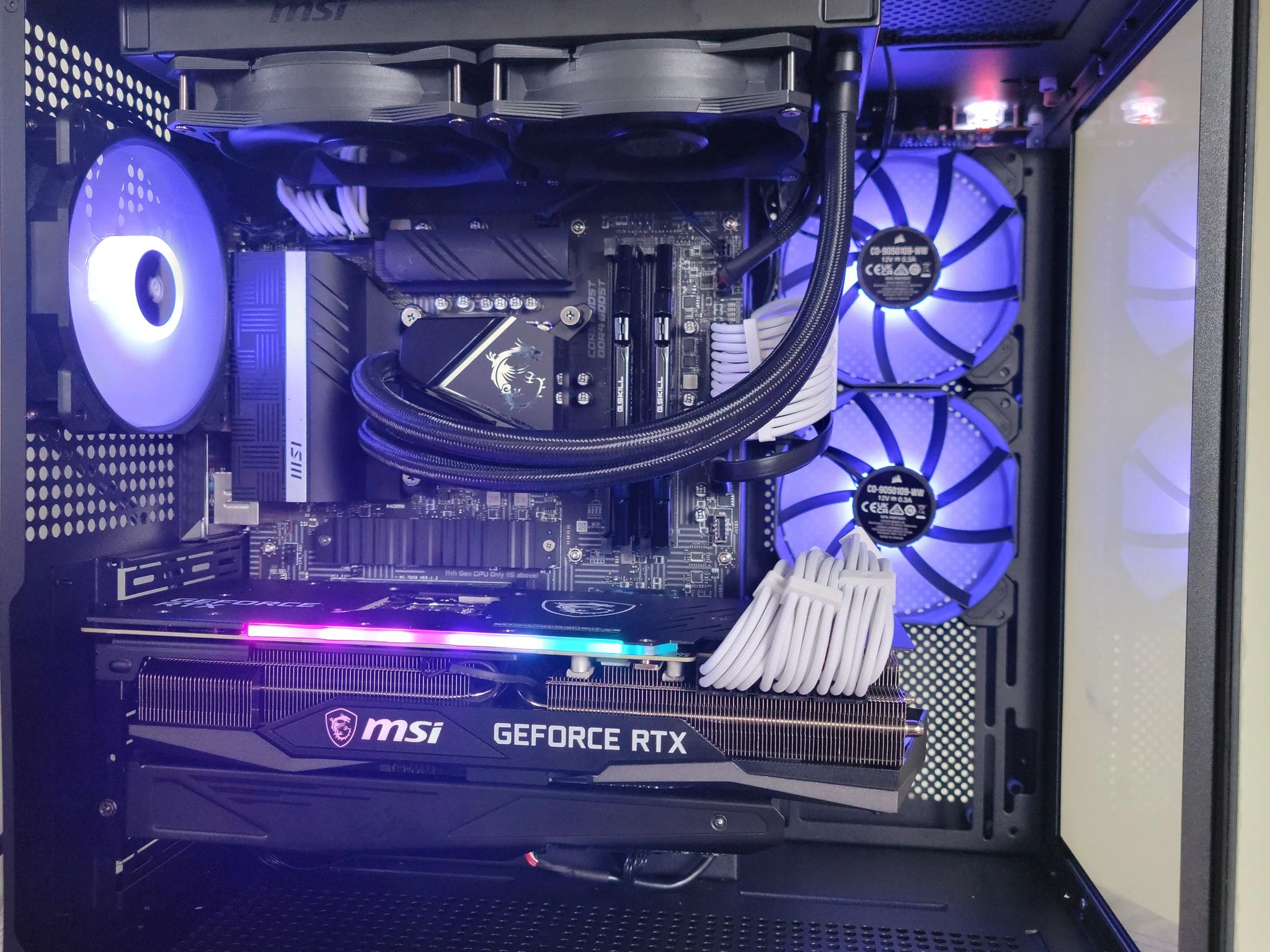 **MPG Machine** MSI Z590 i711700k 32GB DDR4 RAM MSI RTX3080 Gaming Z Trio 10G
