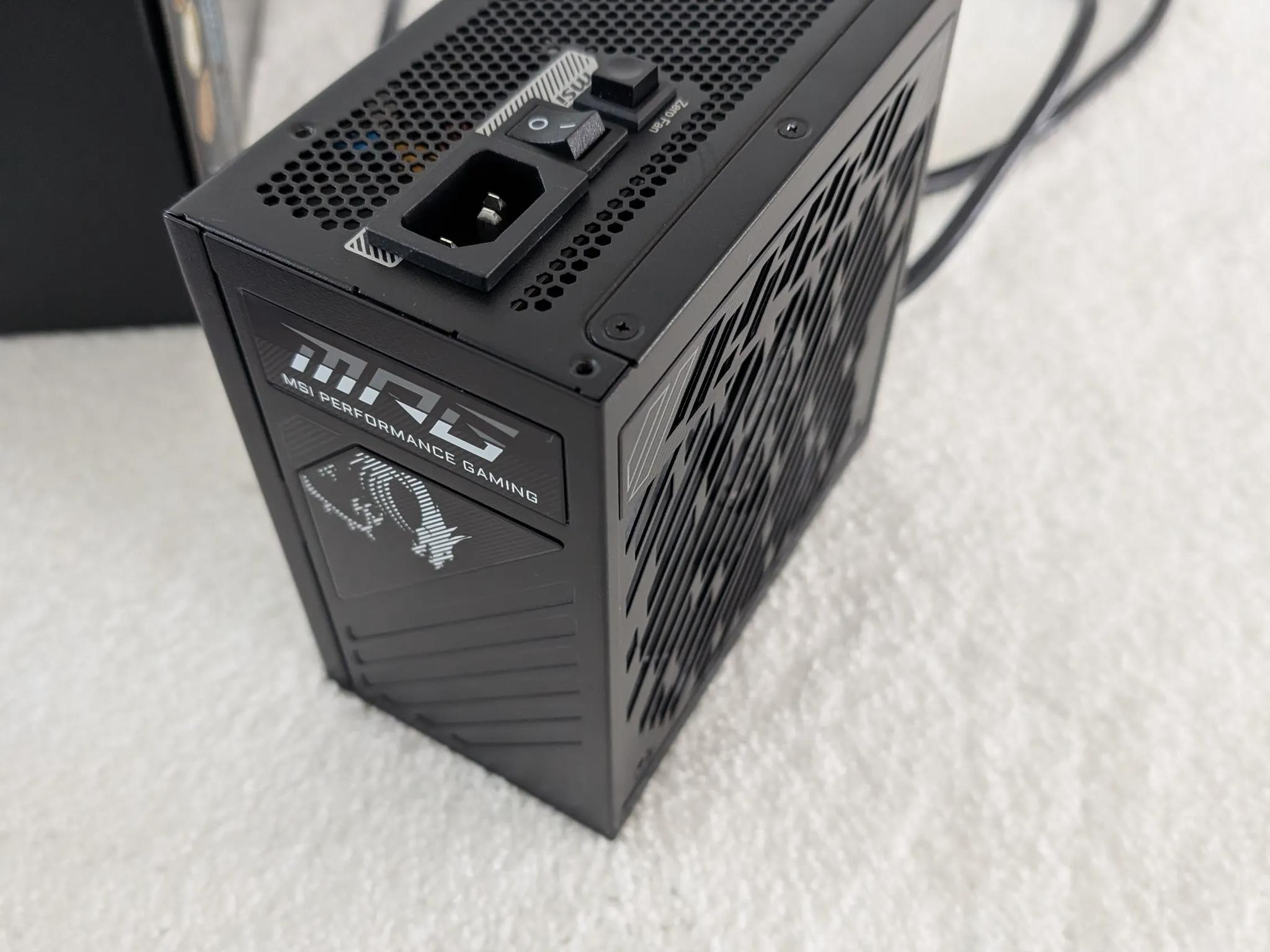 MPG A1000GS PCIE5 1000W Power Supply