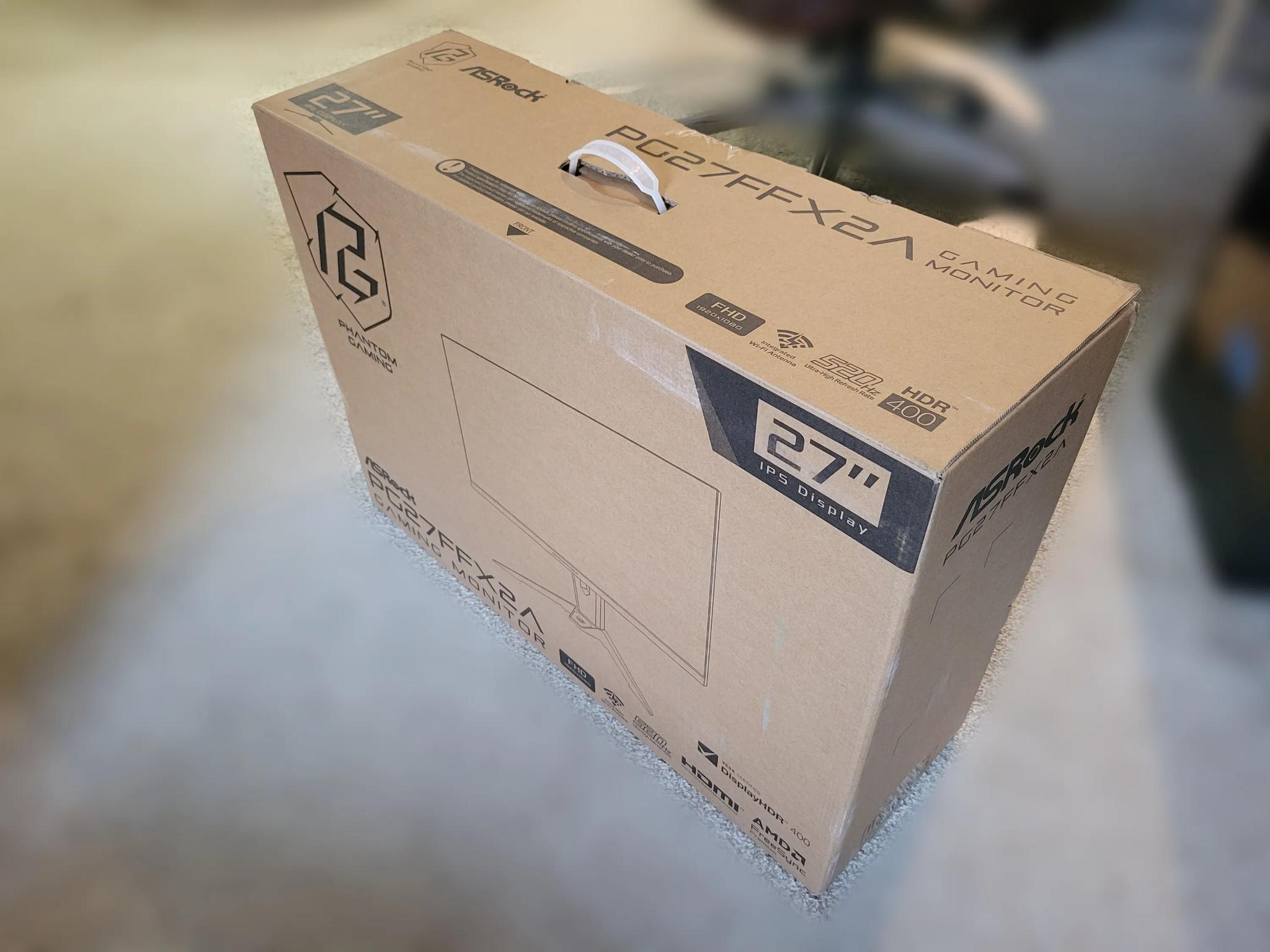 Gaming Monitor 27" 520 Hz IPS FHD FreeSync ASRock PG27FFX2A Brand New In Box