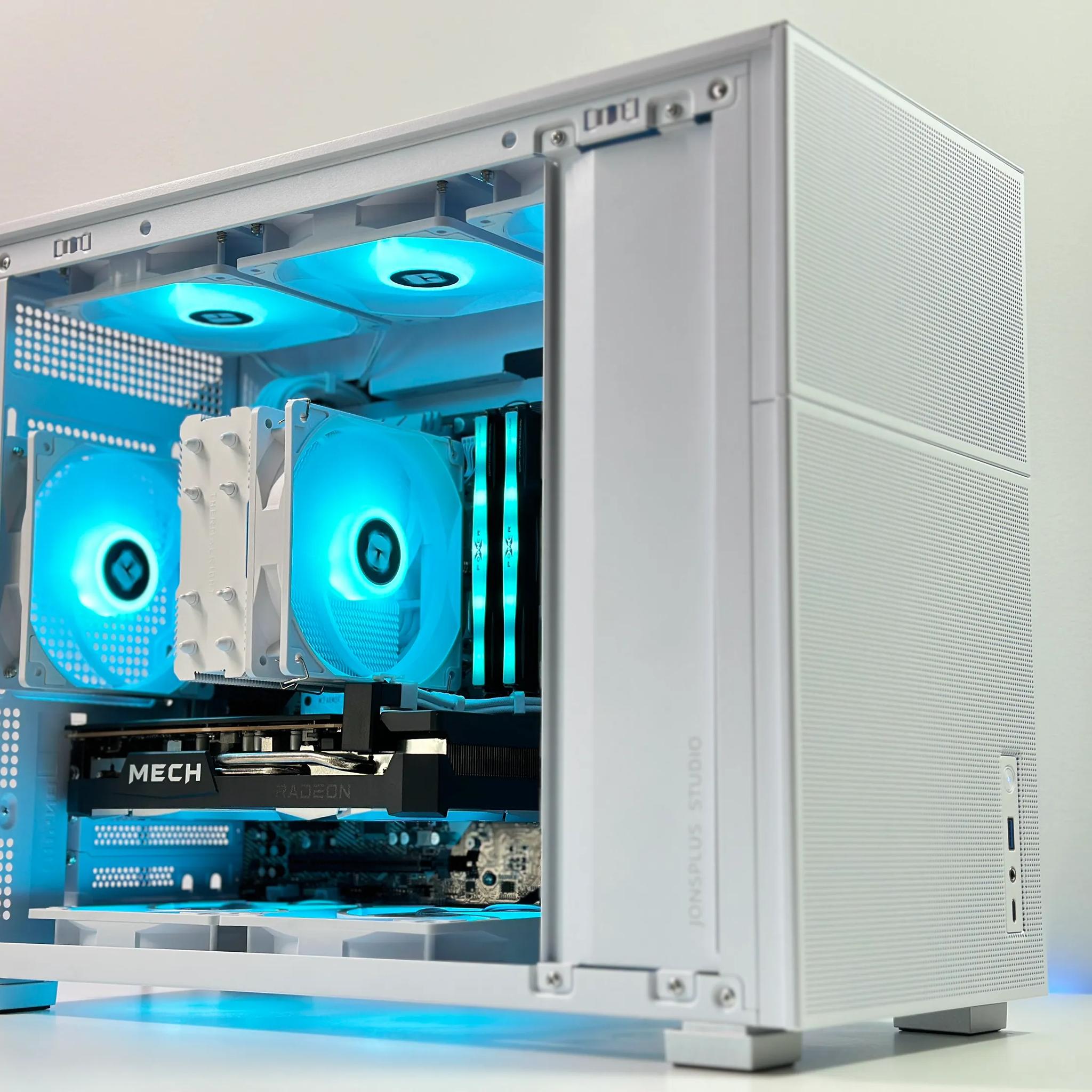 💜Gaming PC💜AMD RX 6650 XT 8GB🌚Intel i5 10400F 6-core🌚16GB DDR4🌚1TB  NVME