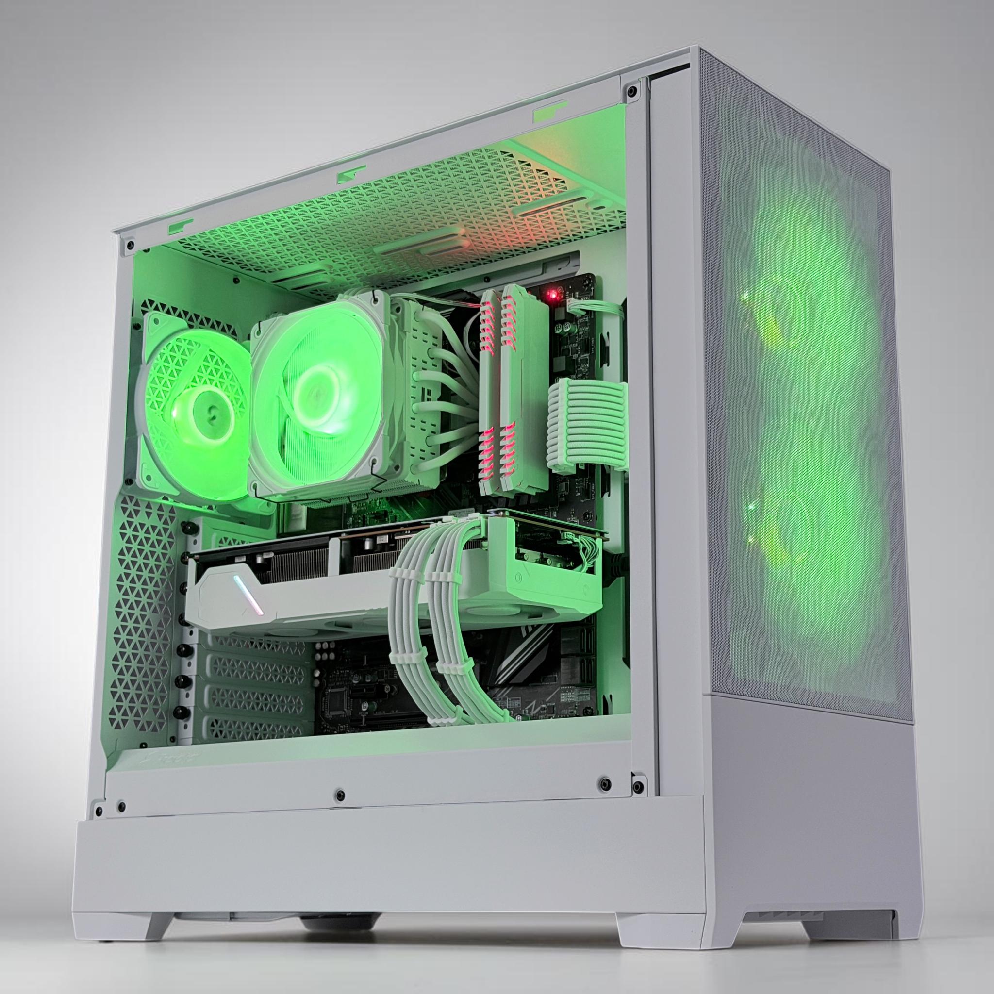 🌬️🥶Gaming PC🧊AMD RX 5700 XT 8GB❄️AMD Ryzen 5 3500X❄️16GB DDR4❄️ 512GB NVME SSD