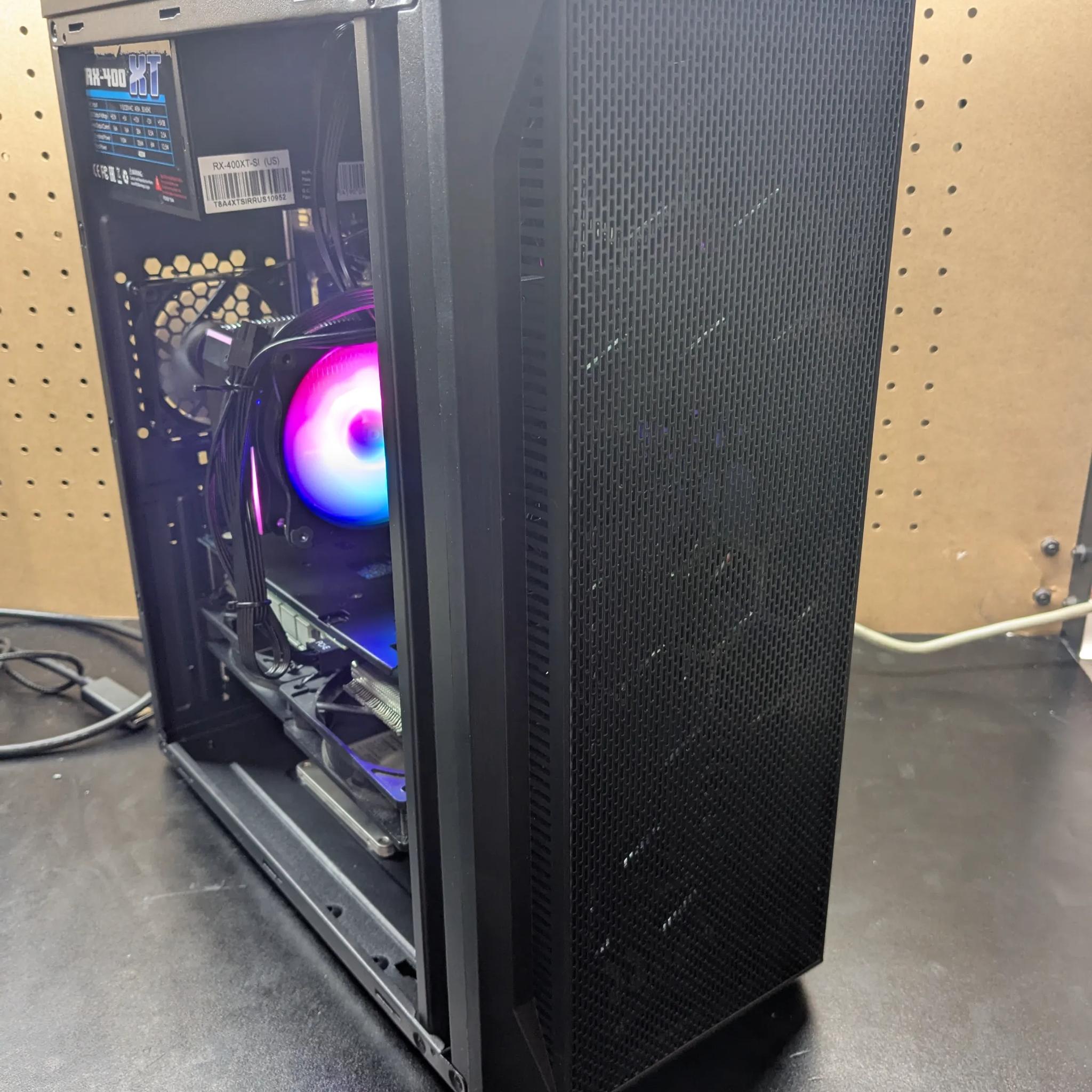 120 FPS Fortnite | 180 Day Warranty | i5 4590, 16GB RAM, 480GB SSD, RX 580 4GB, RGB, Win10, Wifi