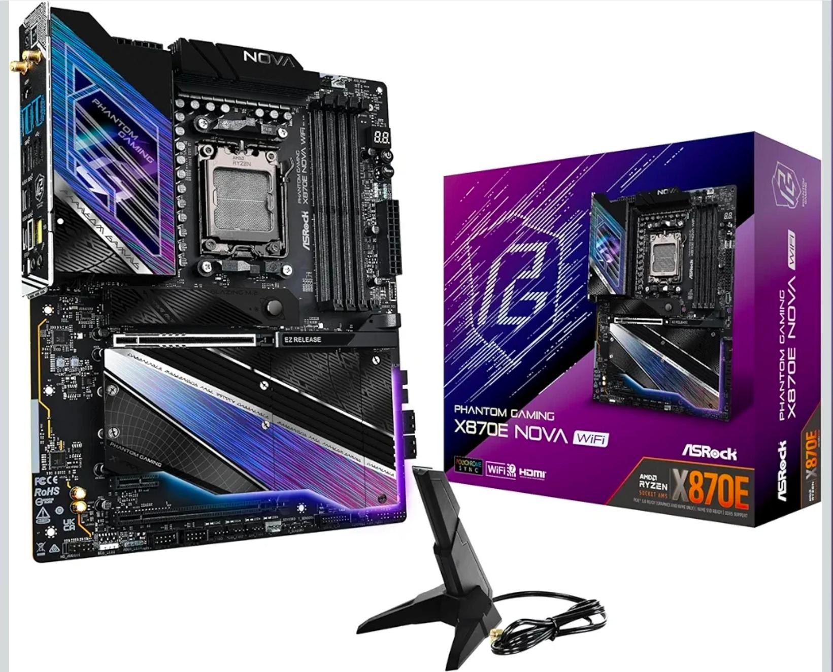 ASROCK PHANTOM GAMING X870E NOVA Wifi