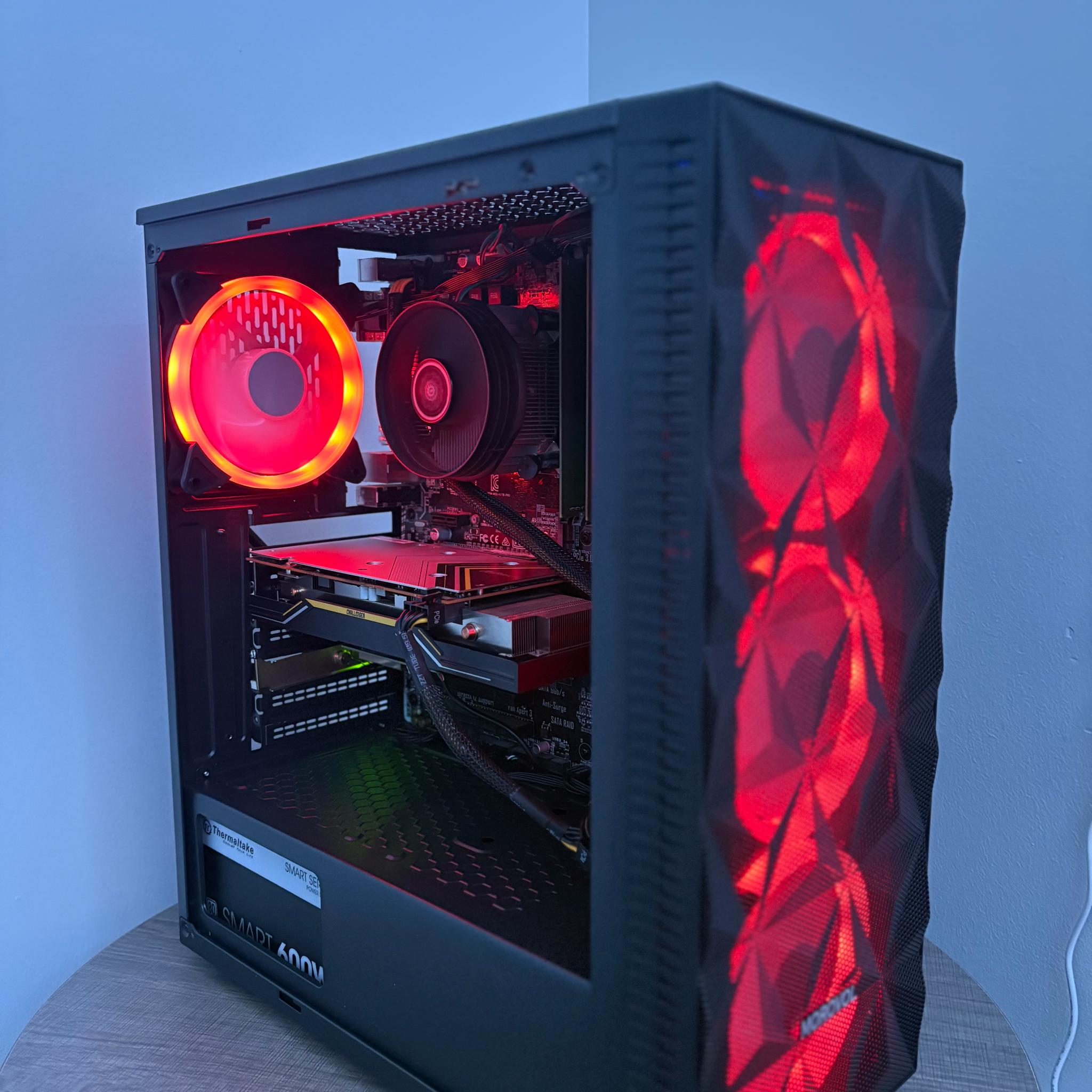 ⚡️Budget 1080p Gaming PC⚡️I7-6700 | RX 5500XT | 16 GB DDR4 | 256 GB SSD |