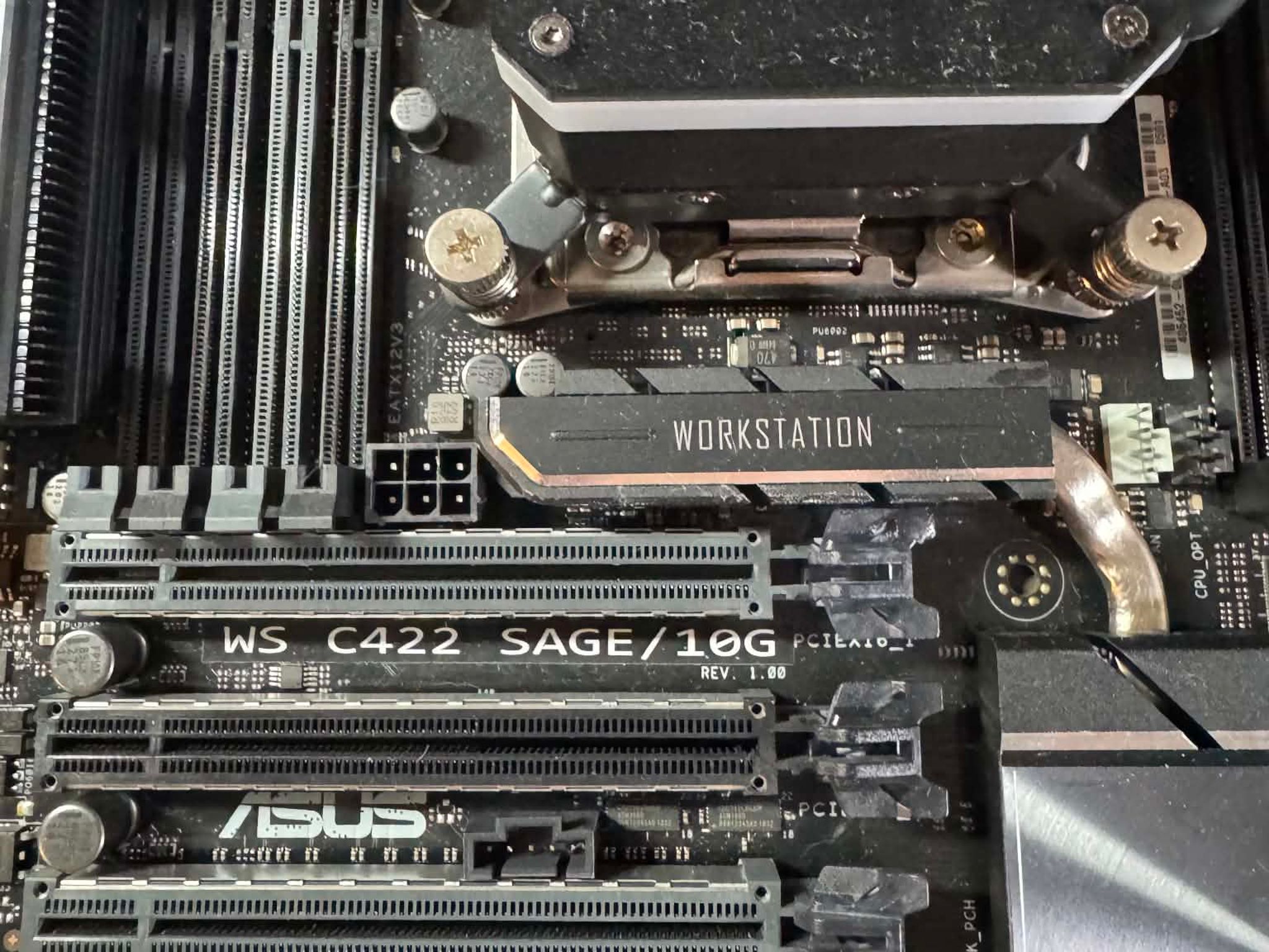 ASUS WS C422 SAGE/10G Server Motherboard LGA2066 DDR4 Motherboard & Serverboard