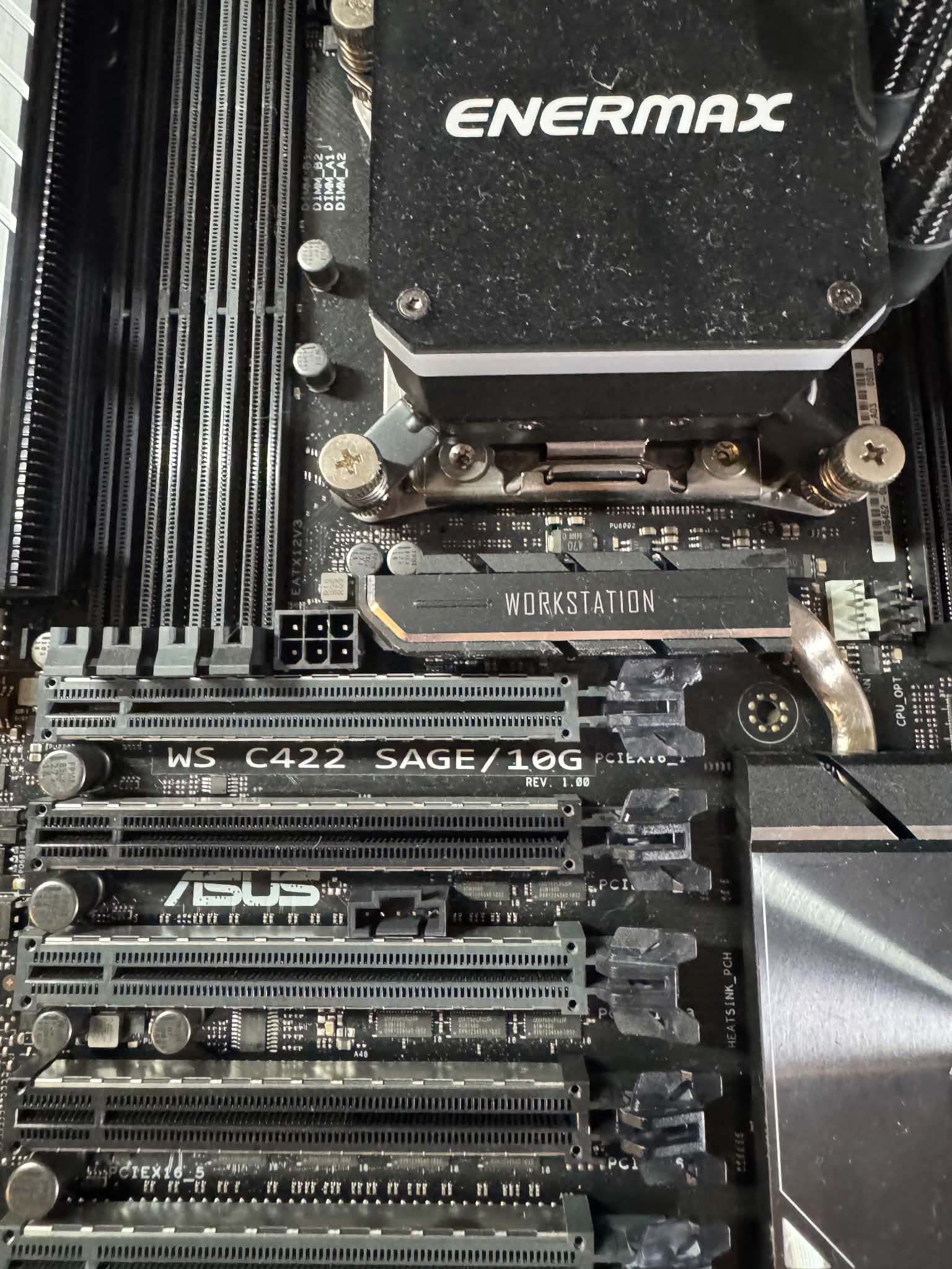 ASUS WS C422 SAGE/10G Server Motherboard LGA2066 DDR4 Motherboard & Serverboard