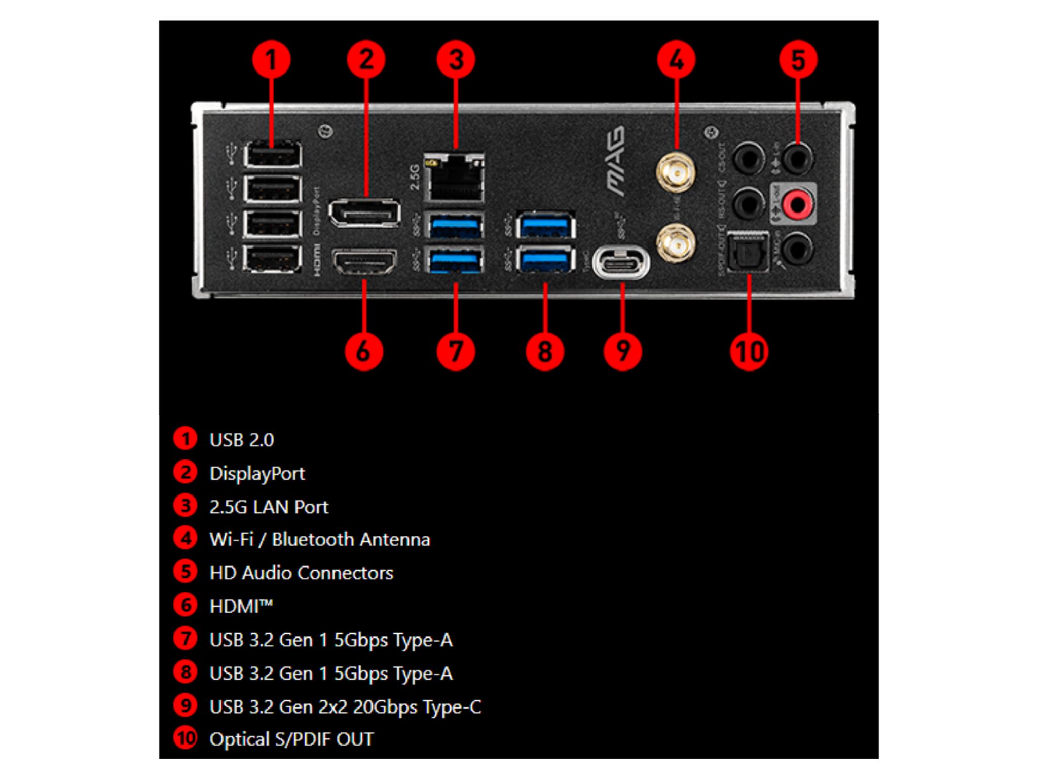 MSI MAG B560 TOMAHAWK WIFI