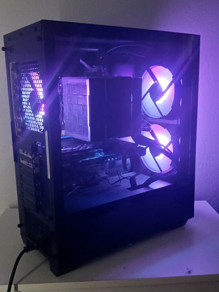Complete High-End Gaming PC; AMD Ryzen 7; AMD Radeon RX 7600 XT