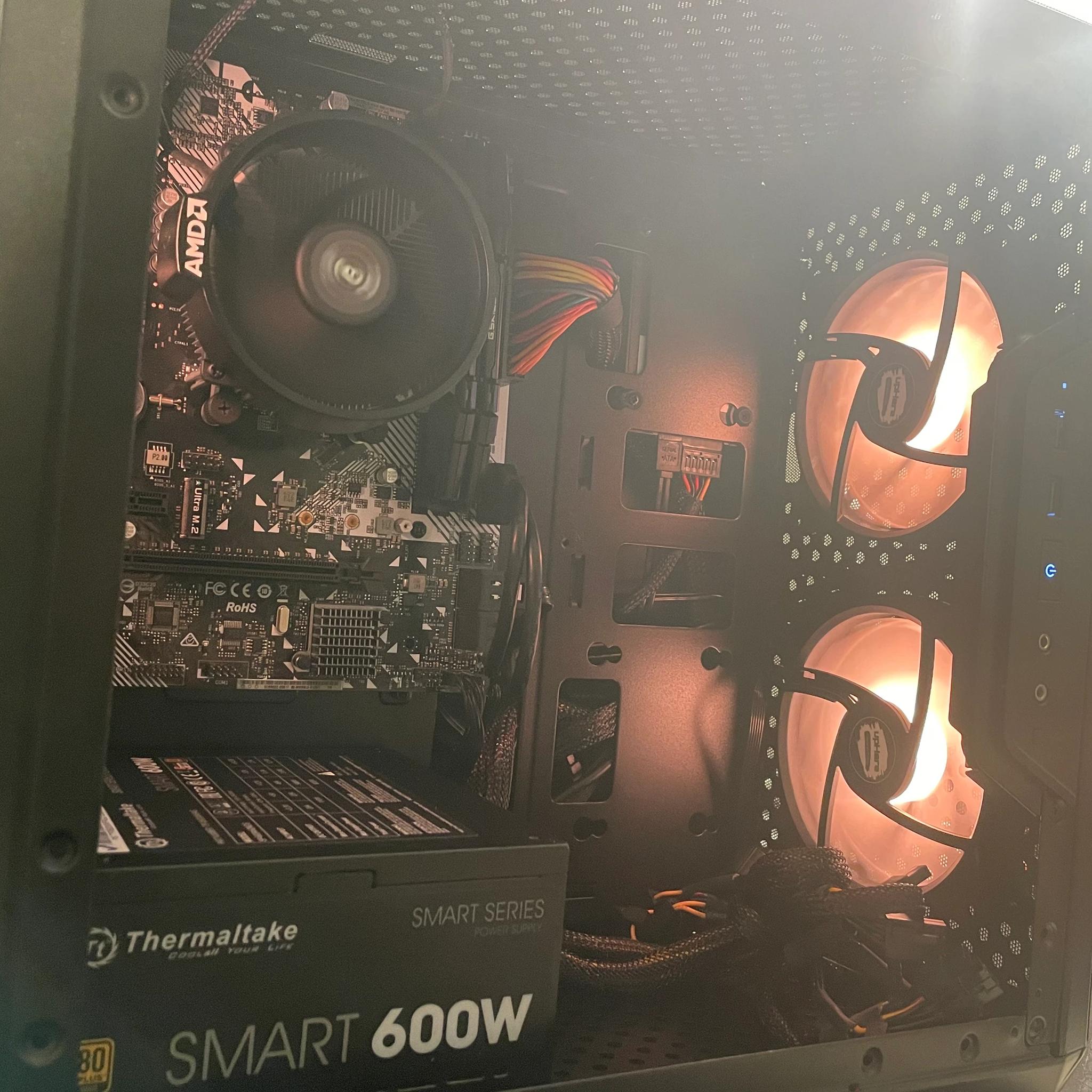 TANGERINE - Entry-Level Gaming PC - Ryzen 5 3400G & Radeon Vega 11 Graphics