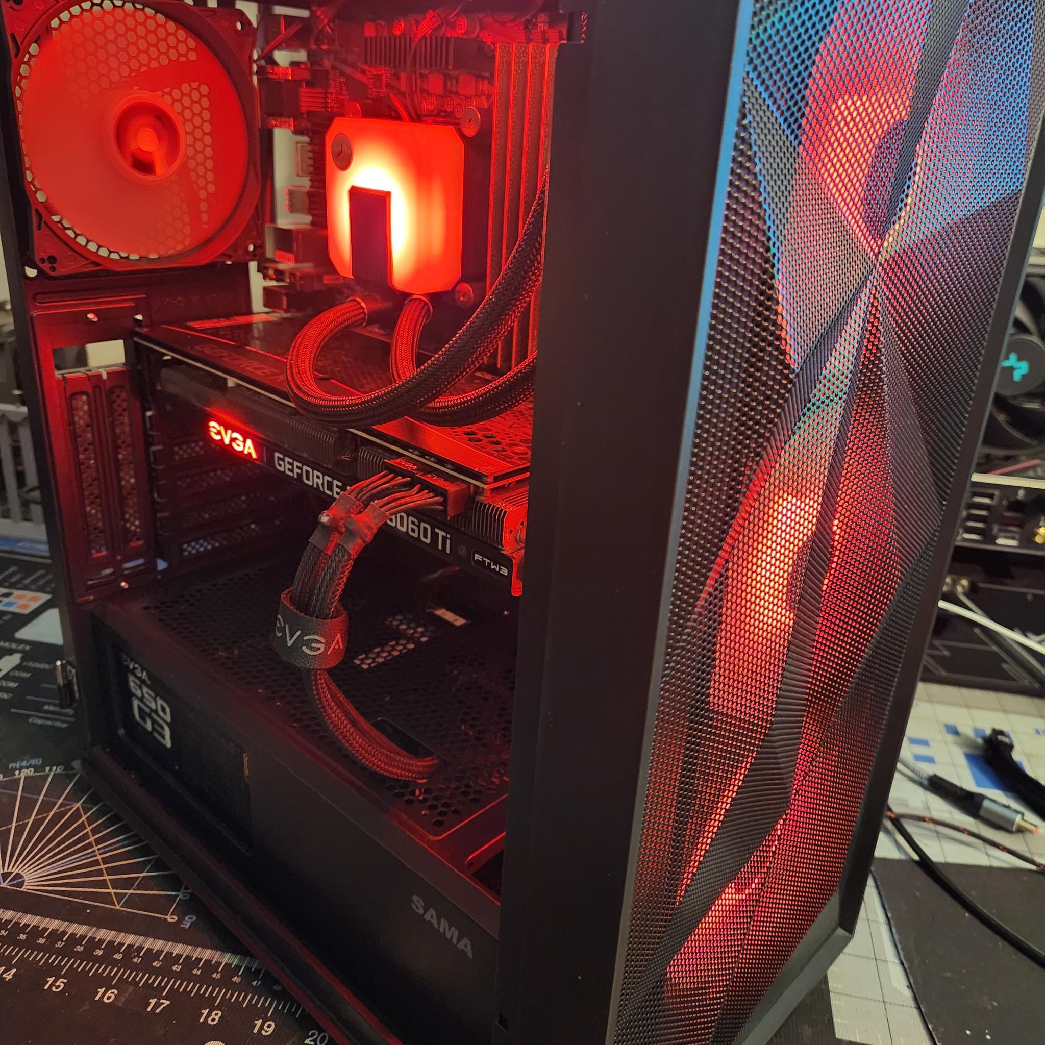 THE RED MONSTER VI: Fantastic Intel I7 gaming/ streaming pc WITH PLENTY OF RAM!!!