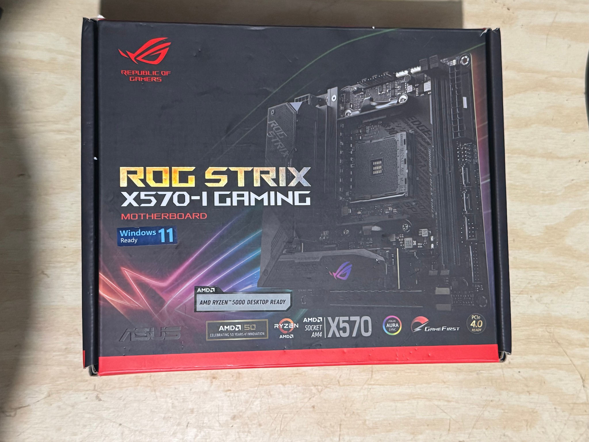 ASUS ROG Strix X570-I Gaming AM4 AMD Motherboard