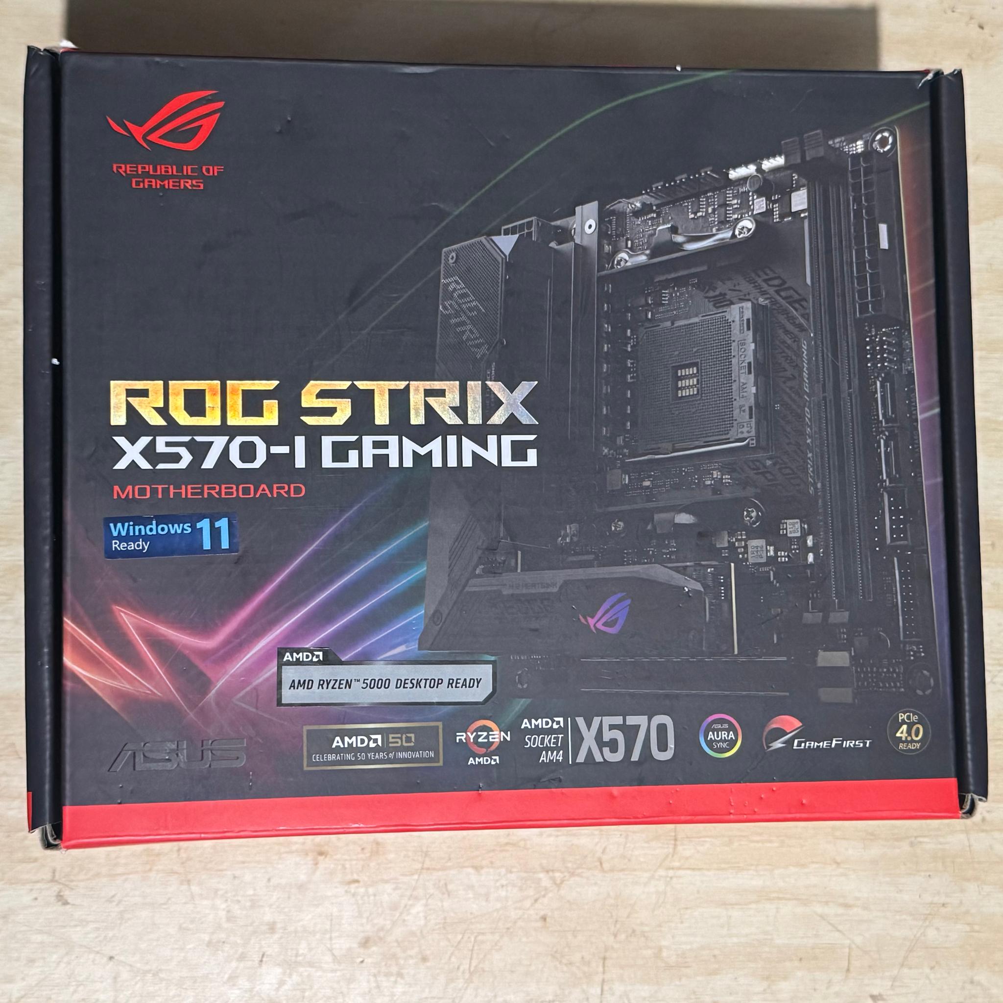 ASUS ROG Strix X570-I Gaming AM4 AMD Motherboard