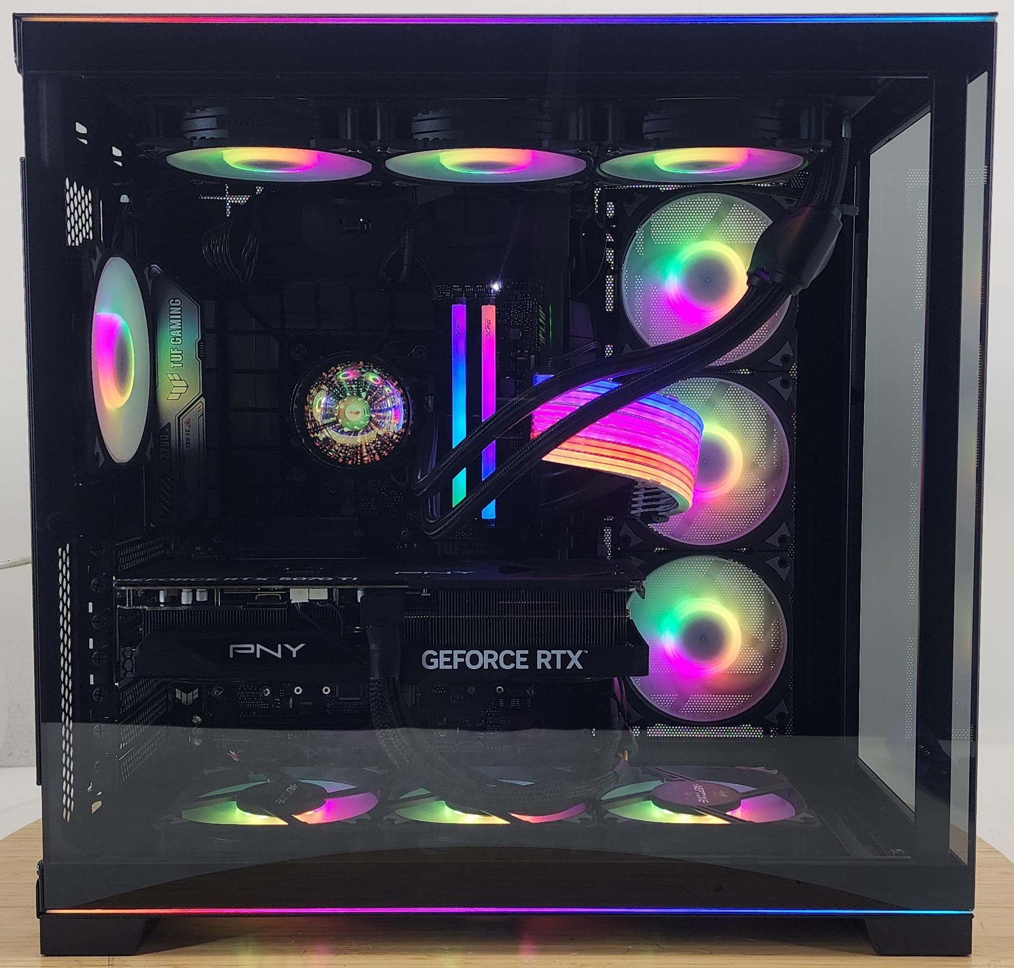 Gaming PC i7-14700KF 32GB RAM 2TB SSD RTX 5070 Ti 16GB Windows 11 Computer