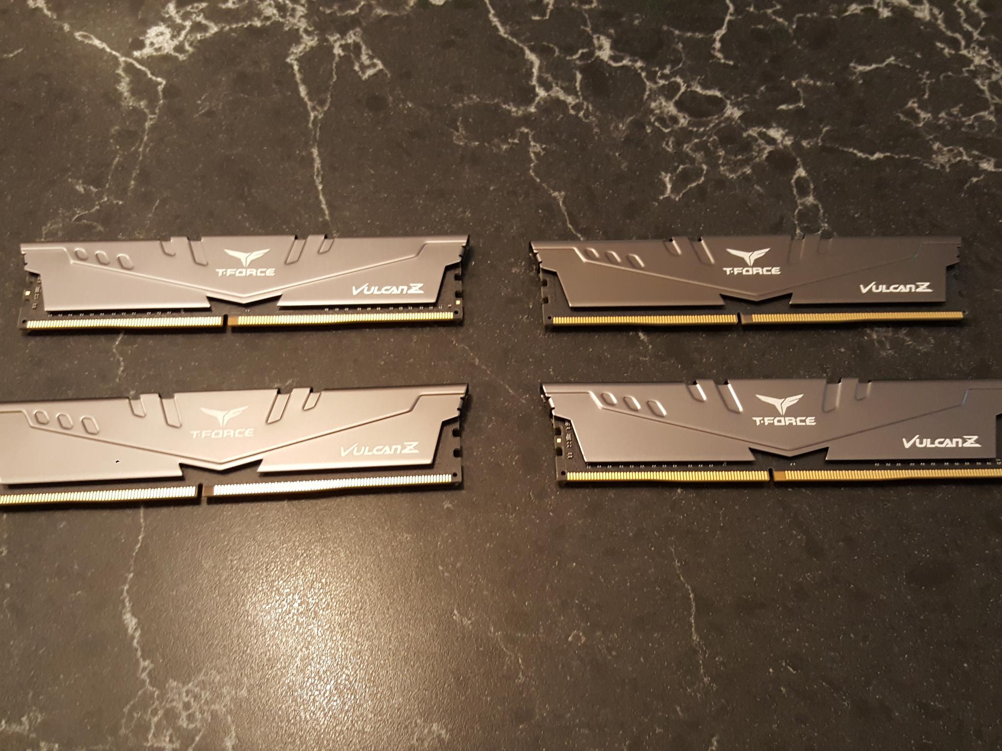 32GB TEAMGROUP T-Force Vulcan Z DDR4 3200MHZ CL16 (4X8)