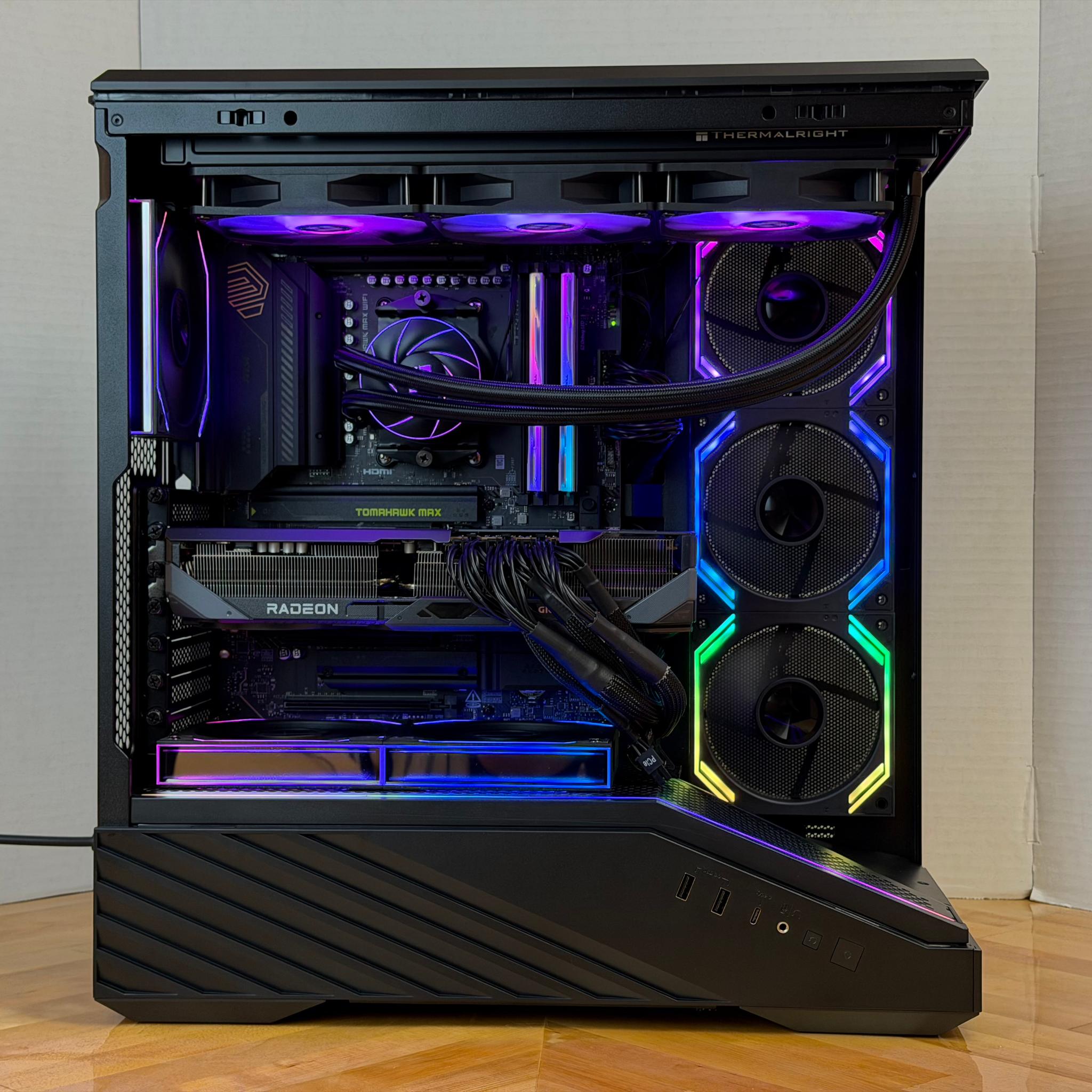 High-End Gaming PC – Ryzen 7 9800X3D | RX 9070 XT 16GB | 32GB DDR5 | 2TB 990 Pro