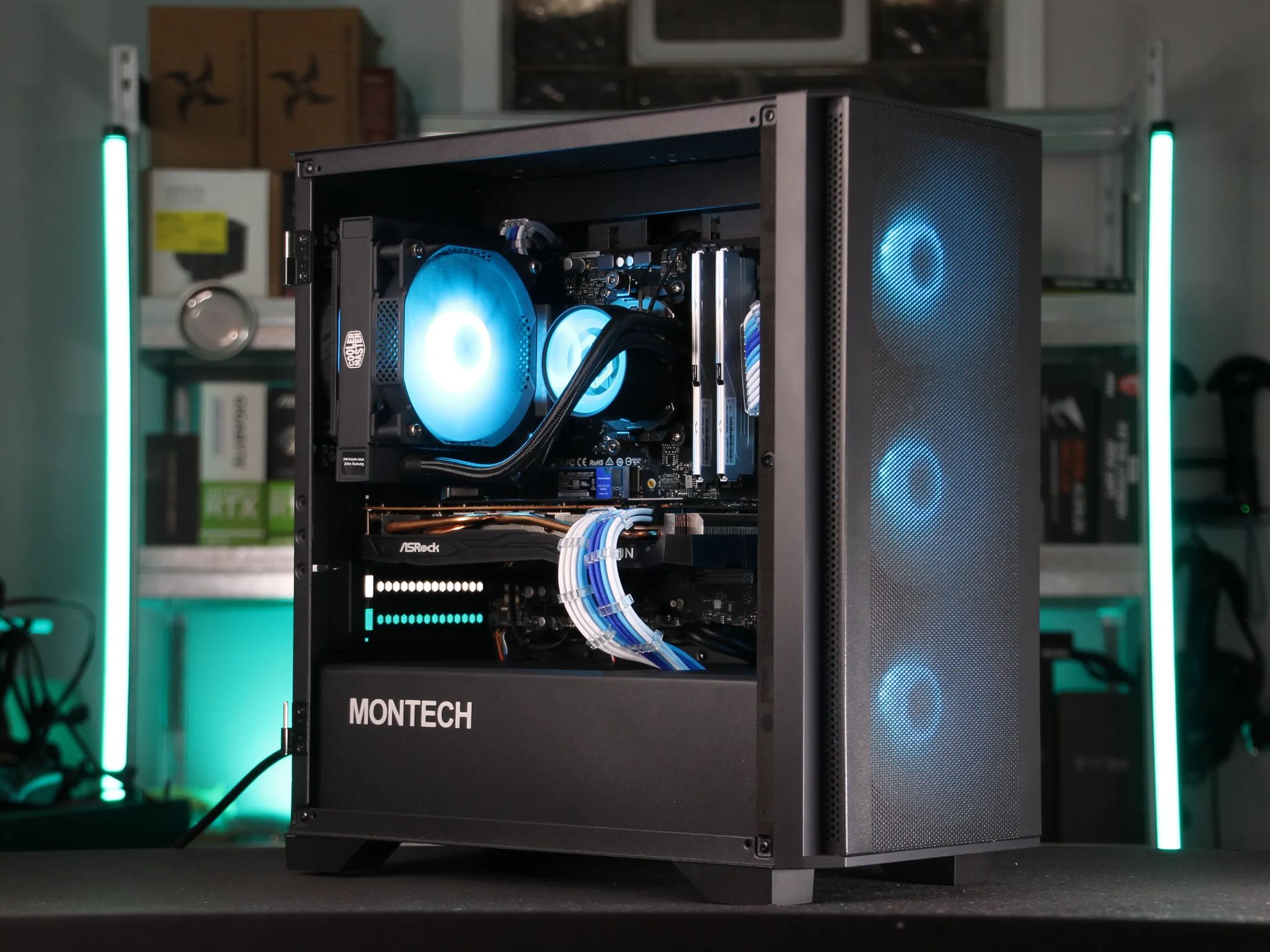𝘼𝙕𝙐𝙍𝙀 // Ryzen 7 3700X, RX 6700 XT // Mid-Range Gaming PC