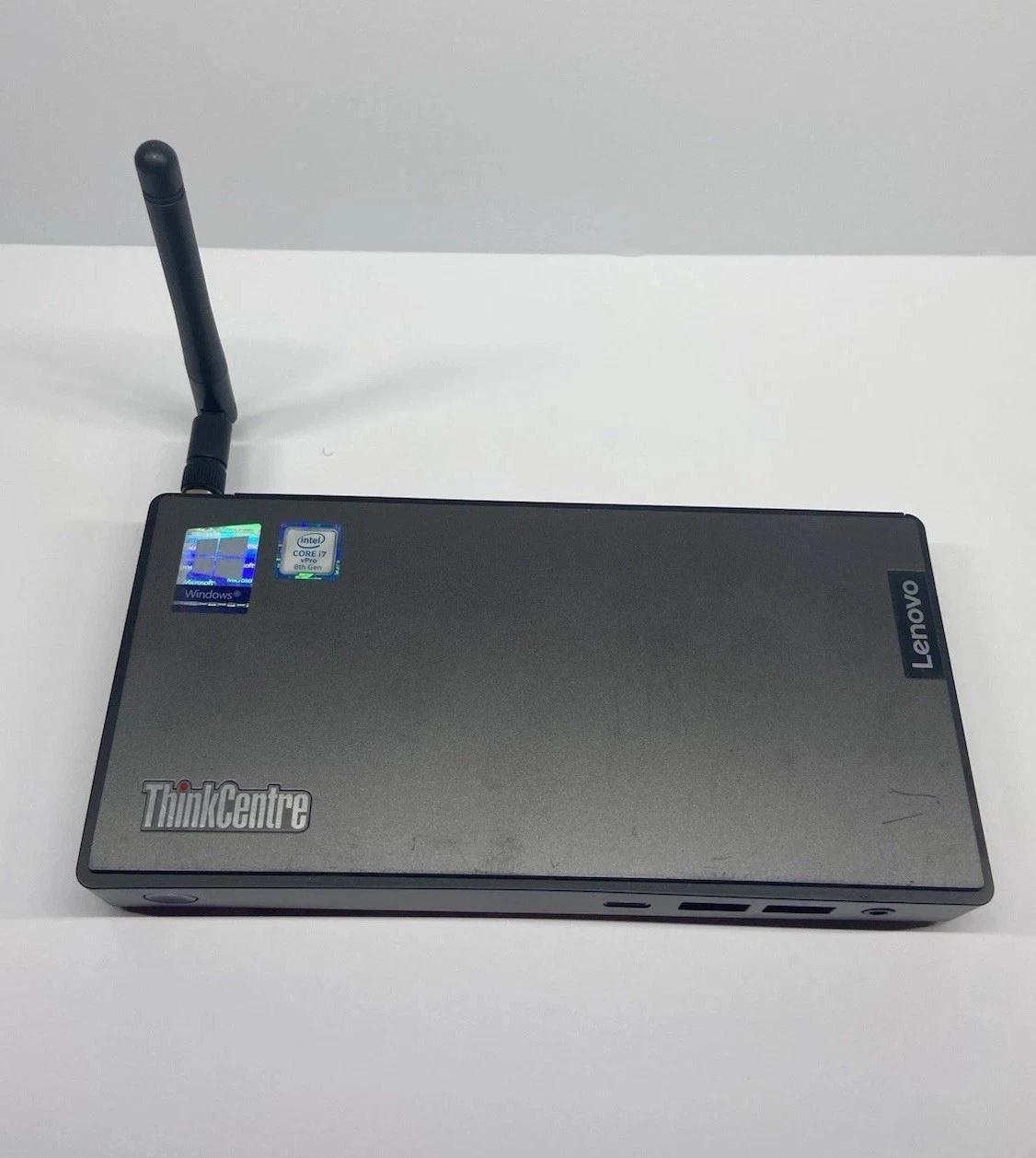 ENOVO ThinkCentre M90n i7 -8665U 8GB RAM 120 GB SSD Windows 11 pro PC Nano