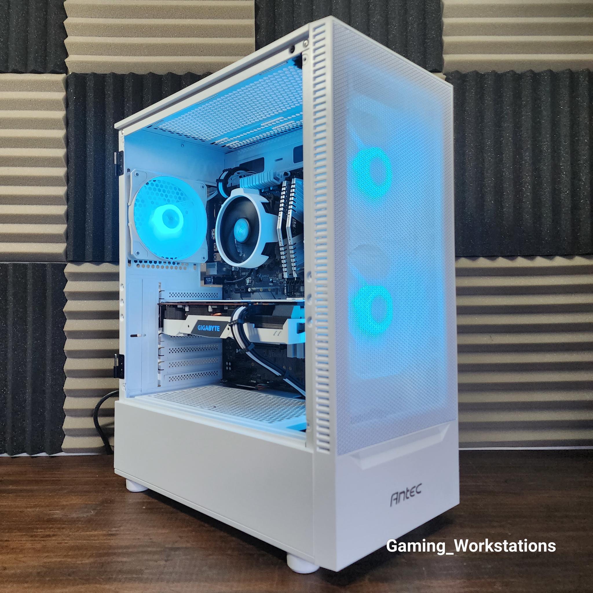 🧊🤍🧊 AMD Ryzen 7 1700 // Gigabyte Radeon RX 5700 8GB // XPG Z1 16GB 3200MHz