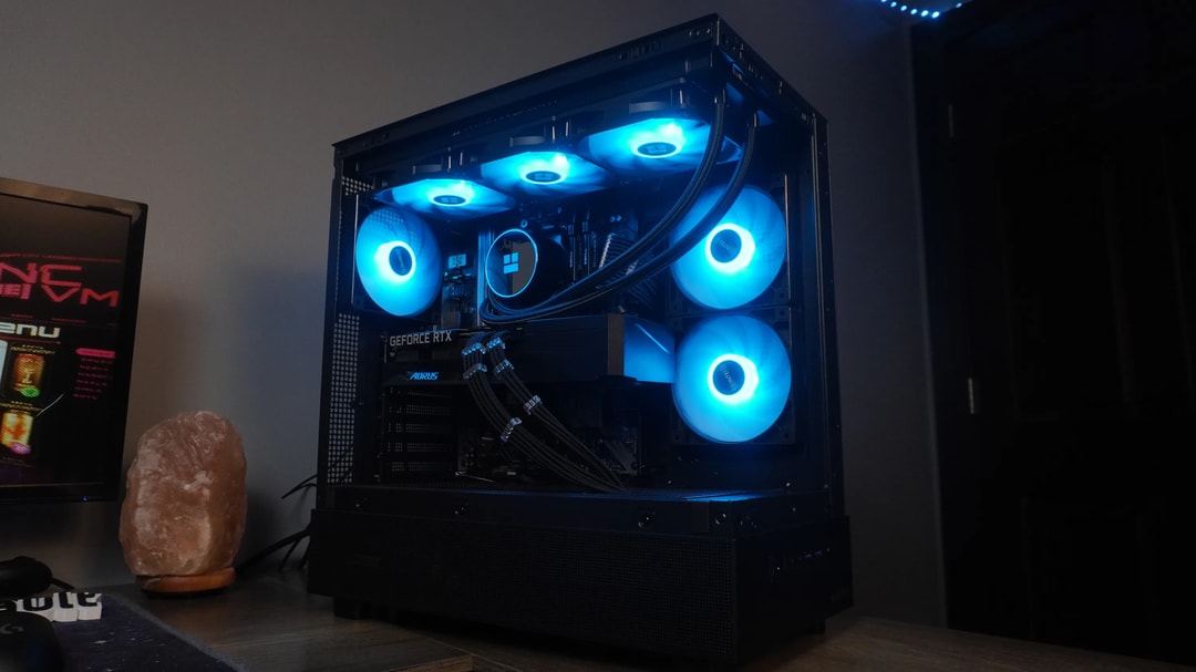 🖤 STEALTH BEAST 🖤 1440p/1080p GAMING MACHINE 💚RTX 3060ti 🧡 Ryzen 5 5600 ...