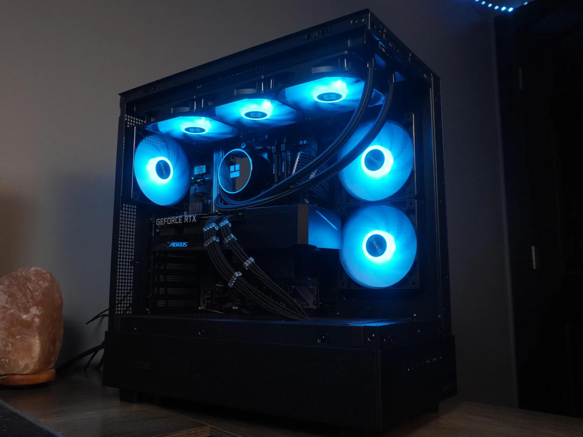 🖤 STEALTH BEAST 🖤 1440p/1080p GAMING MACHINE 💚RTX 3060ti 🧡 Ryzen 5 5600 | 32GB | WIFI