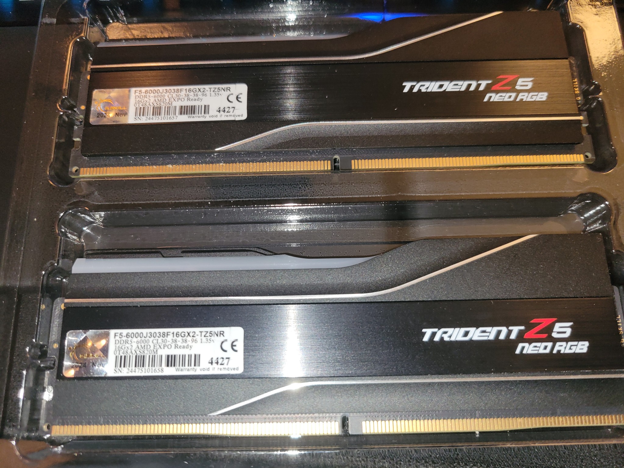 G.Skill Trident Z5 32GB CL30 32GB (16 x 2) DDR5 RGB AMD Expo Neo
