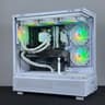 🤍 White RTX 5060 + Ryzen 5 PC | 32GB DDR5 | Full ARGB Control | WiFi + BT