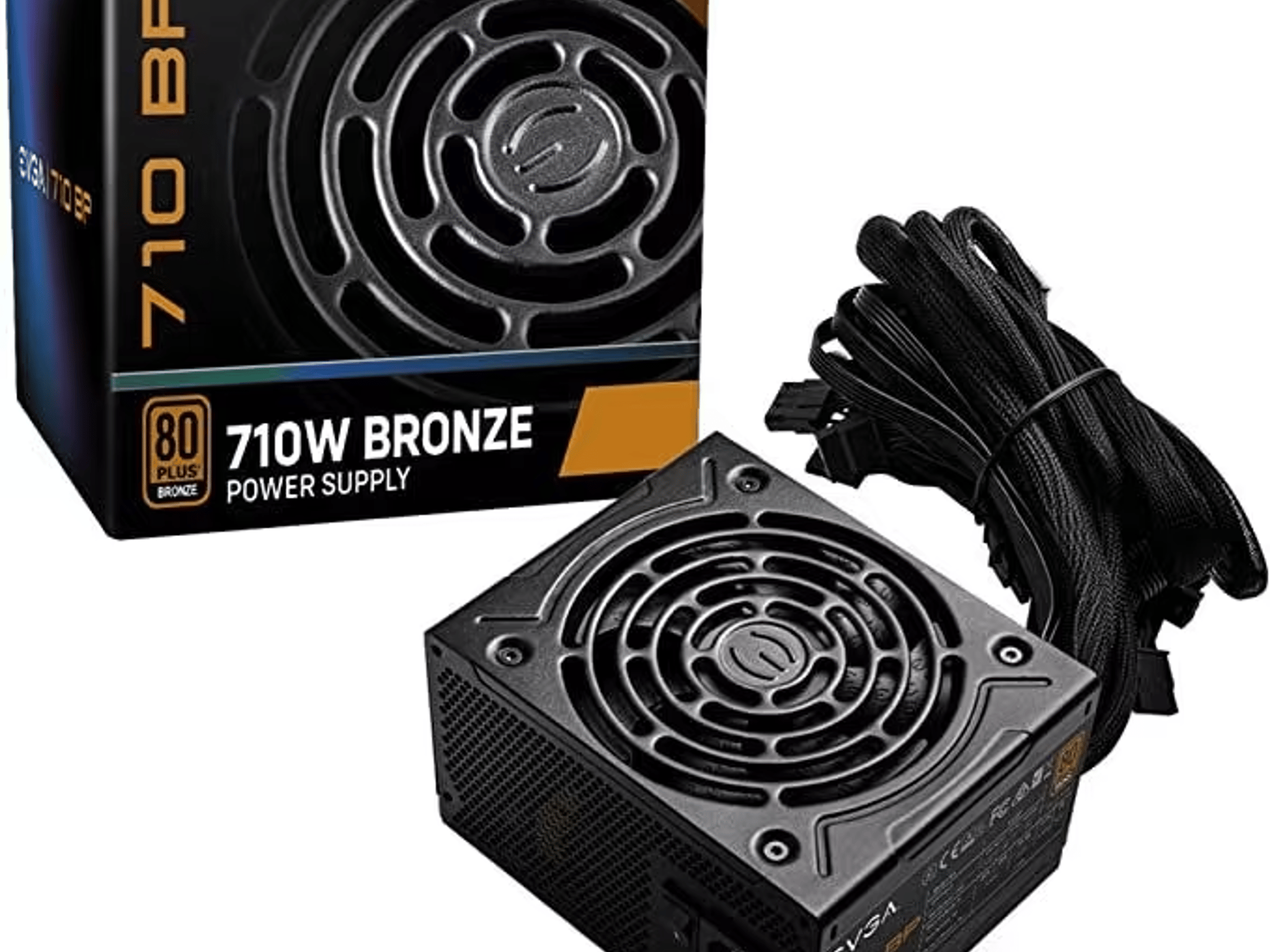 EVGA 710 BP, 80+ BRONZE 700W + 10W, 3 Year Warranty, Power Supply 