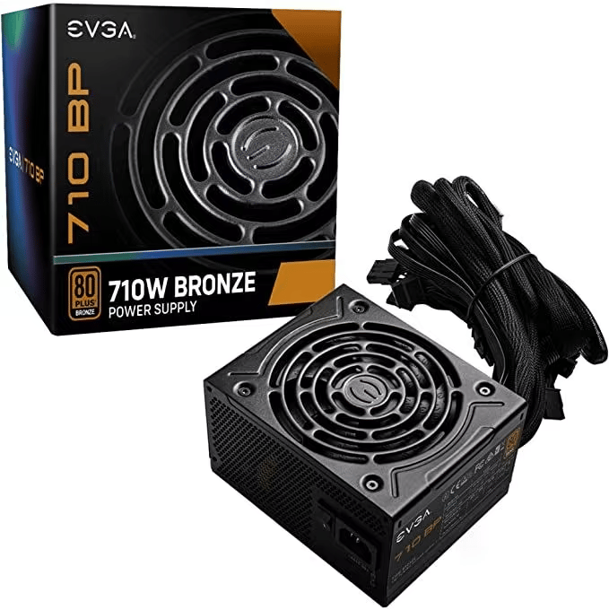 EVGA 710 BP, 80+ BRONZE 700W + 10W, 3 Year Warranty, Power Supply 