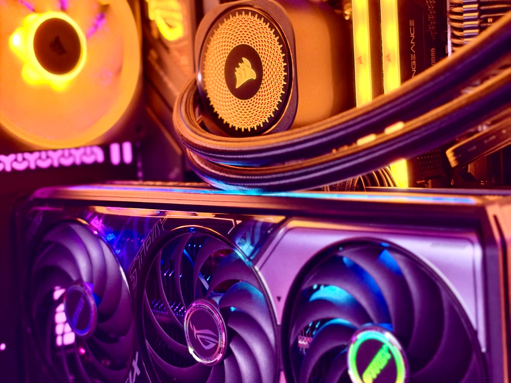 Obsidian Flux - Ryzen 9800X3D | ROG STRIX 5070 Ti OC 16G | 32GB DDR5 RAM | 2TB SSD NVMe | Win 11 PRO