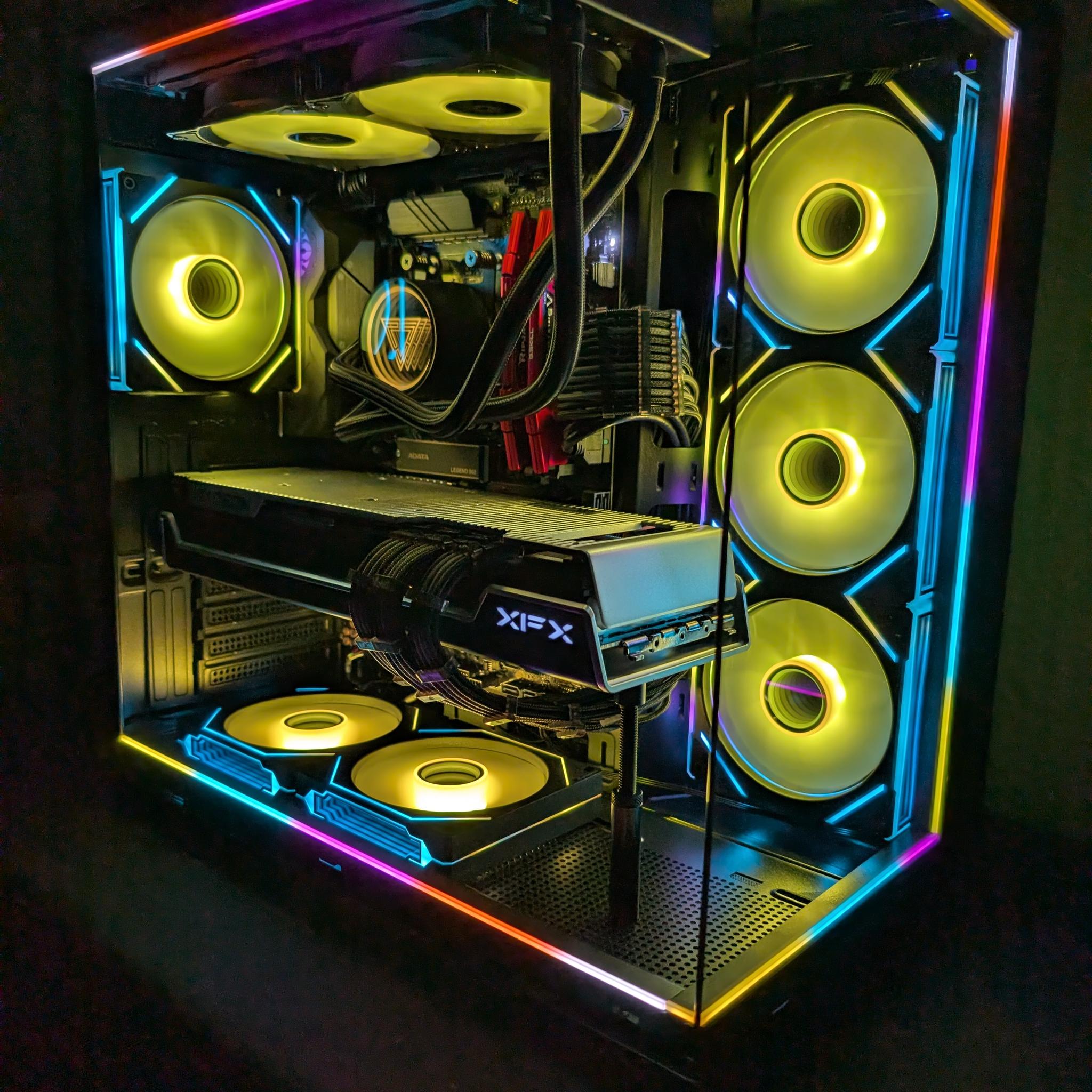 RX 7900XTX 24GBvram-Ryzen 7 5800x3d-32 GB DDR4 3600-1 TB NVME Supreme Gaming PC