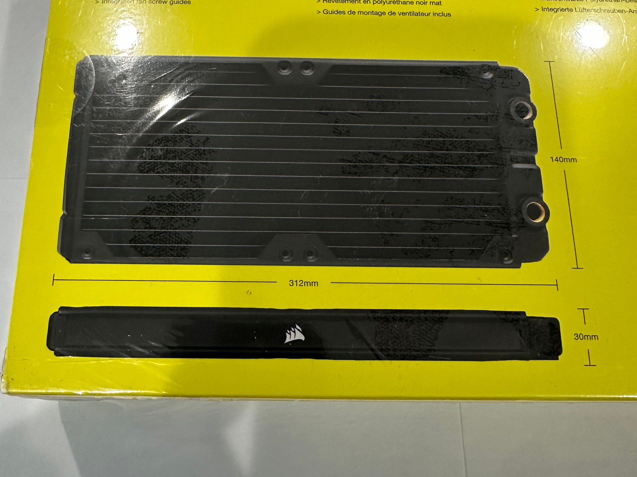 Corsair Hydro X Series XR5 280, Water Cooling Radiator, Black - BRAND NEW SEALED