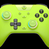 NexiGo NS32 Wireless Controller (Cosmic Nebula) + EasySMX X05 Gaming Controller (Lime) Bundle