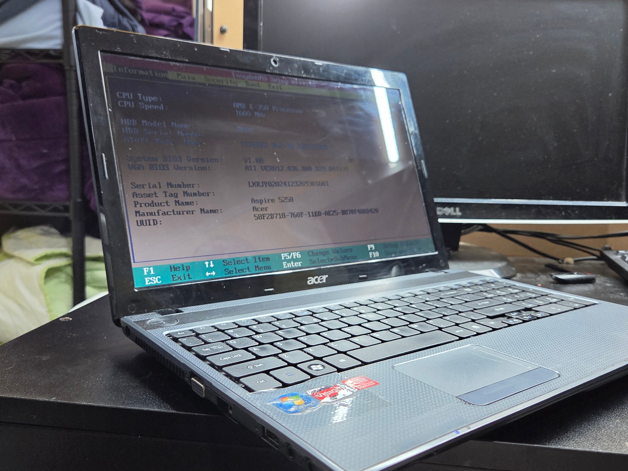 Acer Aspire 5250