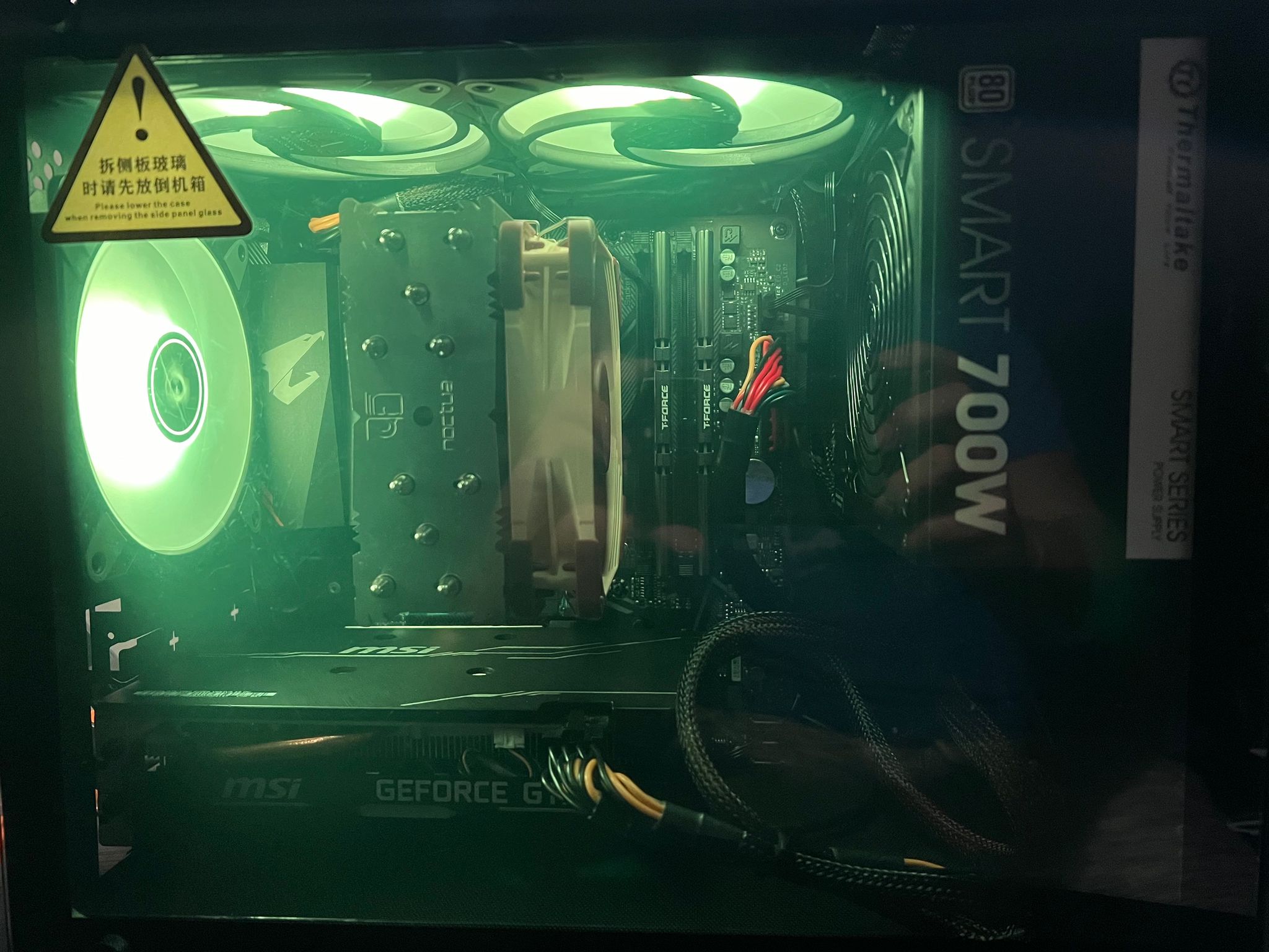 Custom Gaming PC Ryzen 5 5500/16 GB DDR4/GTX 1660 Super