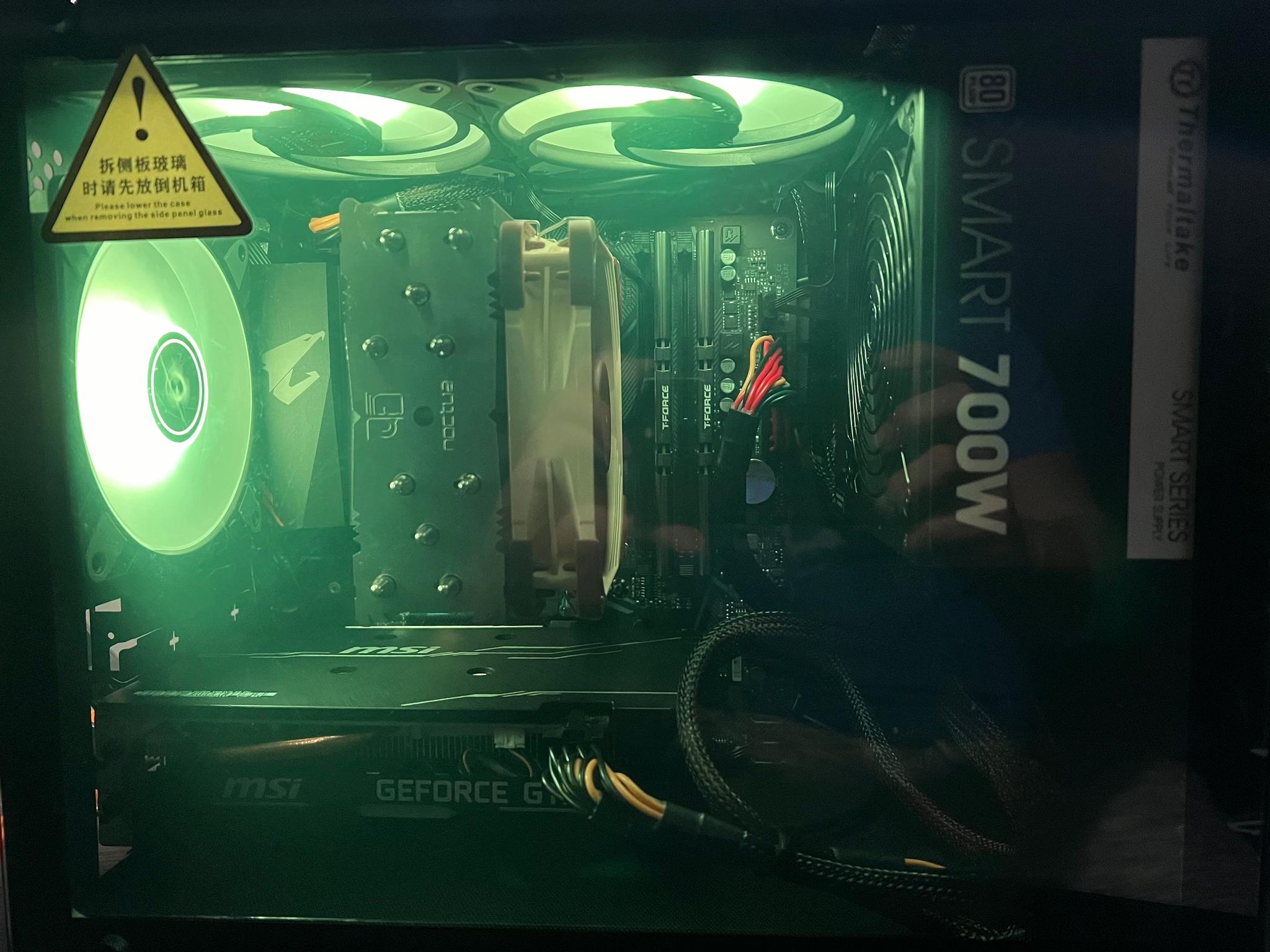 Custom Gaming PC Ryzen 5 5500/16 GB DDR4/GTX 1660 Super