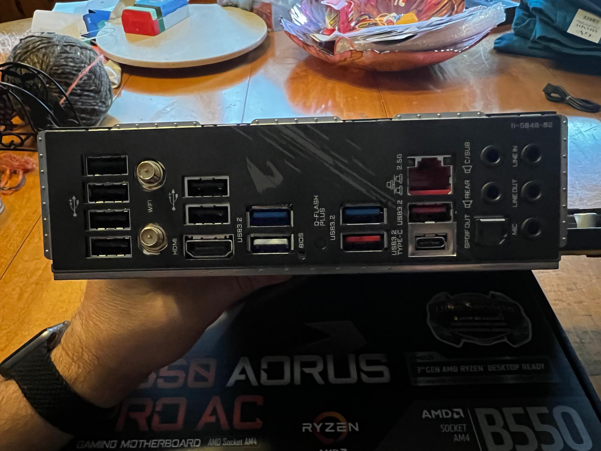 Gigabye B550 Aorus Pro AC Wifi Motherboard