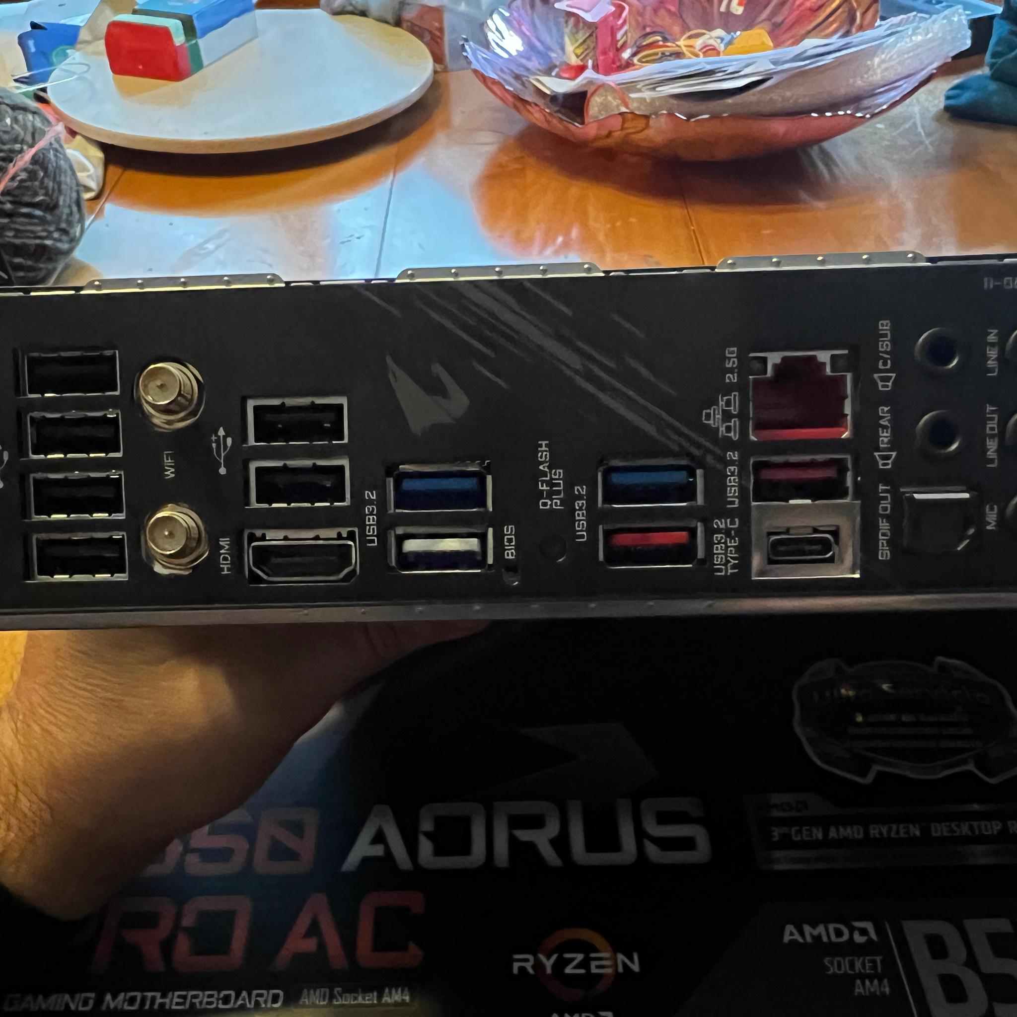 Gigabye B550 Aorus Pro AC Wifi Motherboard