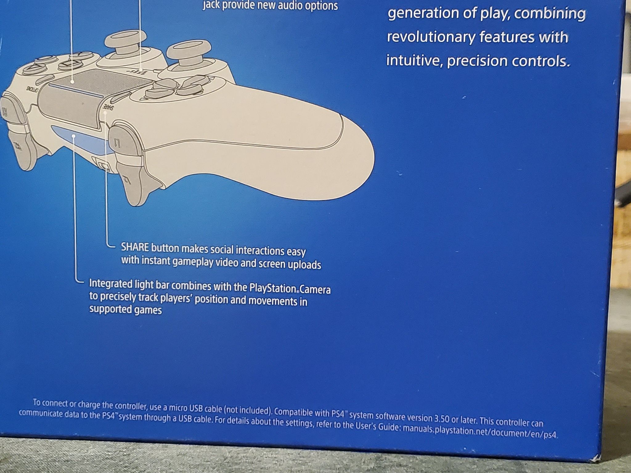 Ps4 dualshock controllers with original box