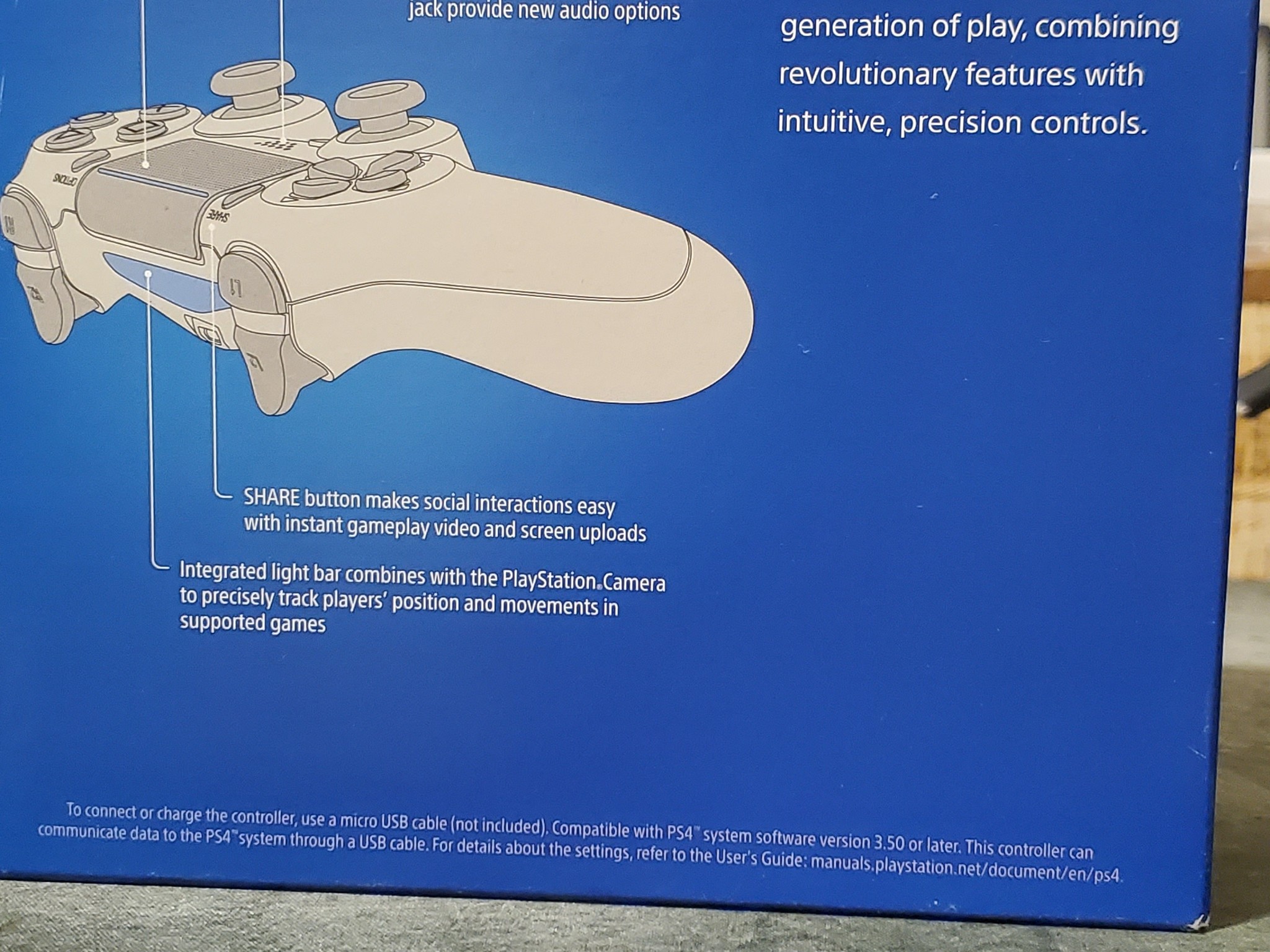 Ps4 dualshock controllers with original box