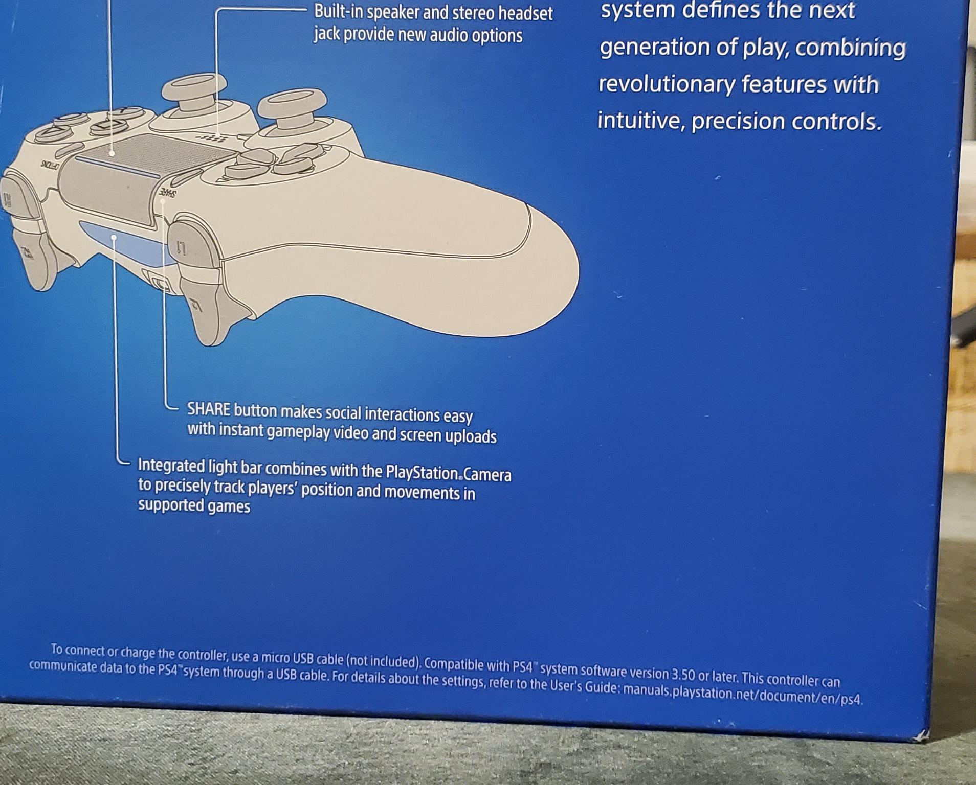 Ps4 dualshock controllers with original box