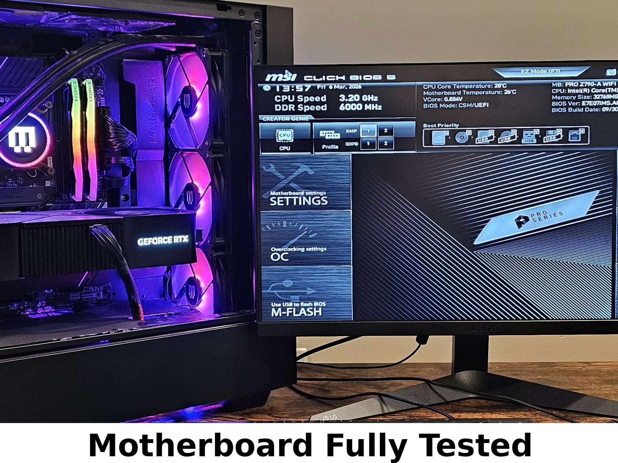 MSI PRO Z790-A WIFI ATX Intel LGA1700 PRO SERIES