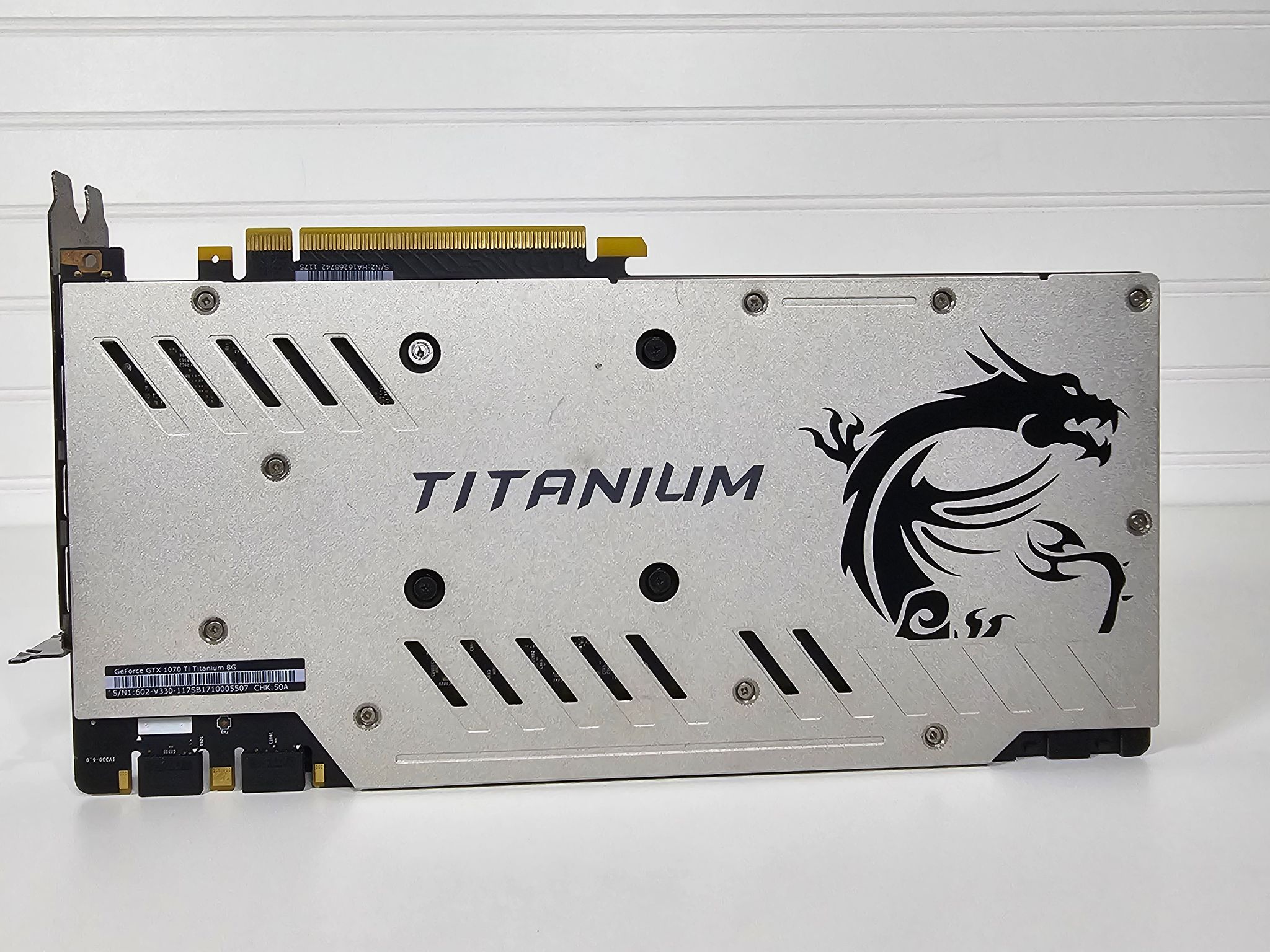 MSI GTX 1070 Ti Titanium