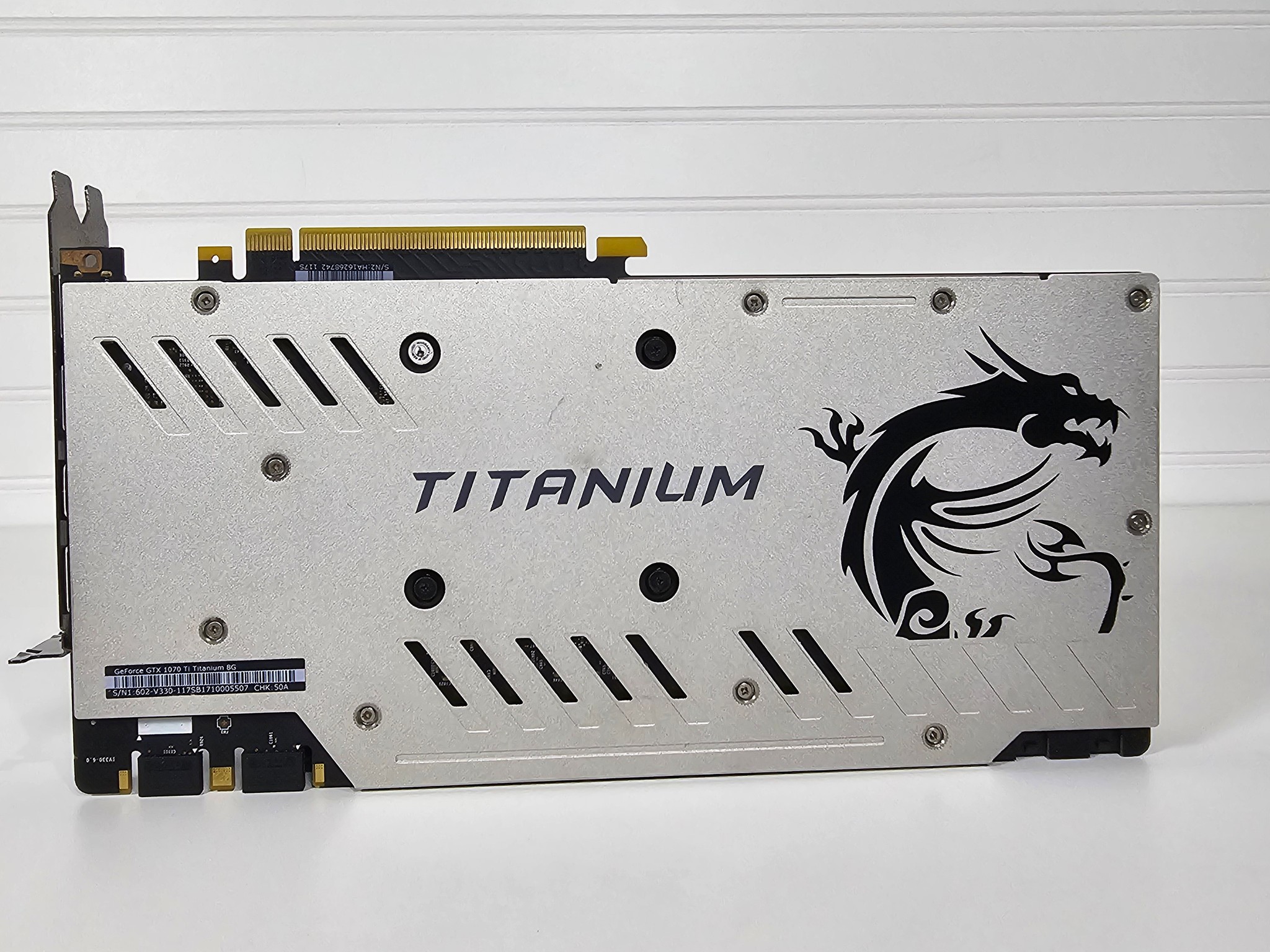 MSI GTX 1070 Ti Titanium
